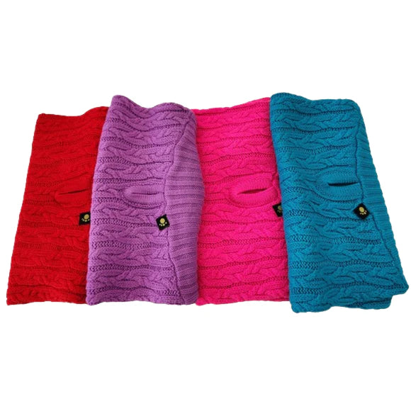 Colorful Knitted Turtleneck Sweater for Dogs and Cats