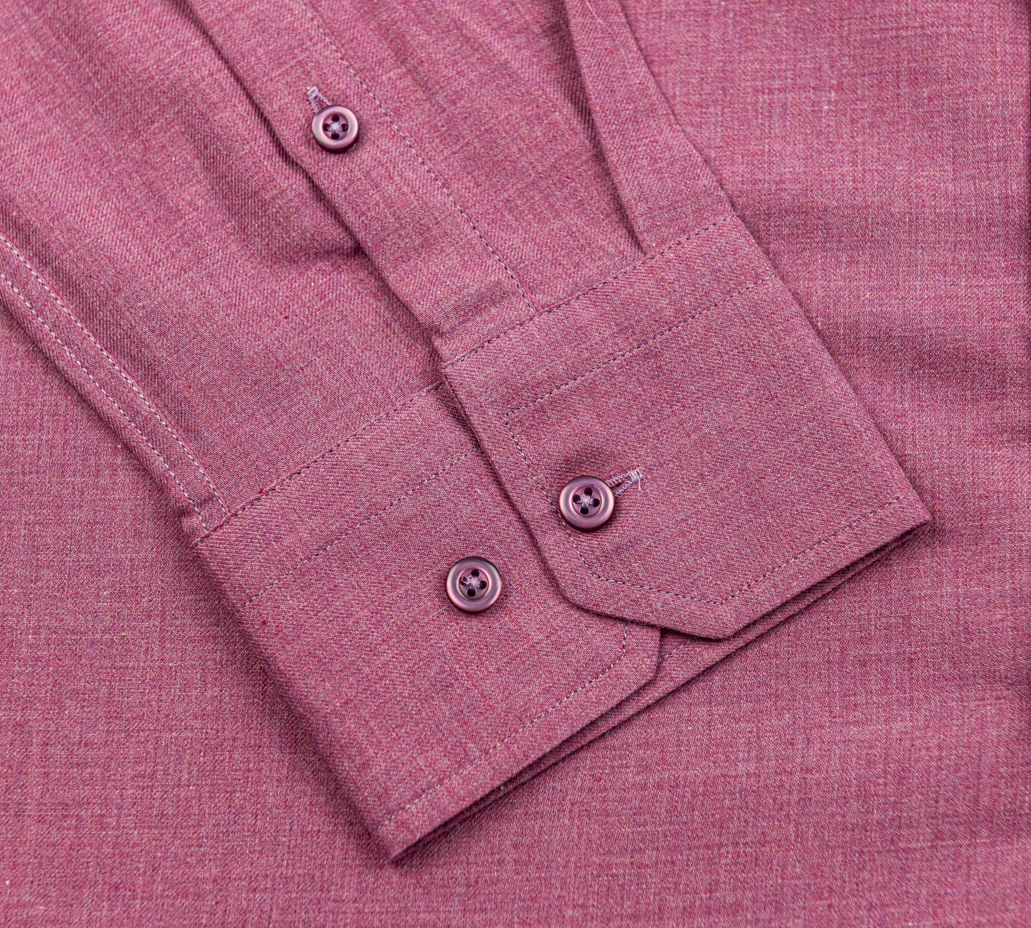 Wear Sierra Top Shelf Men's Cotton Long Sleeve Button Up Shirts in Pink
