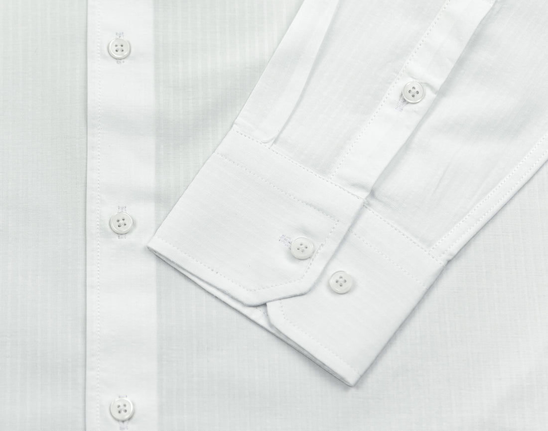 Wear Sierra Top Shelf Men's Cotton Long Sleeve Button Up Shirts in White