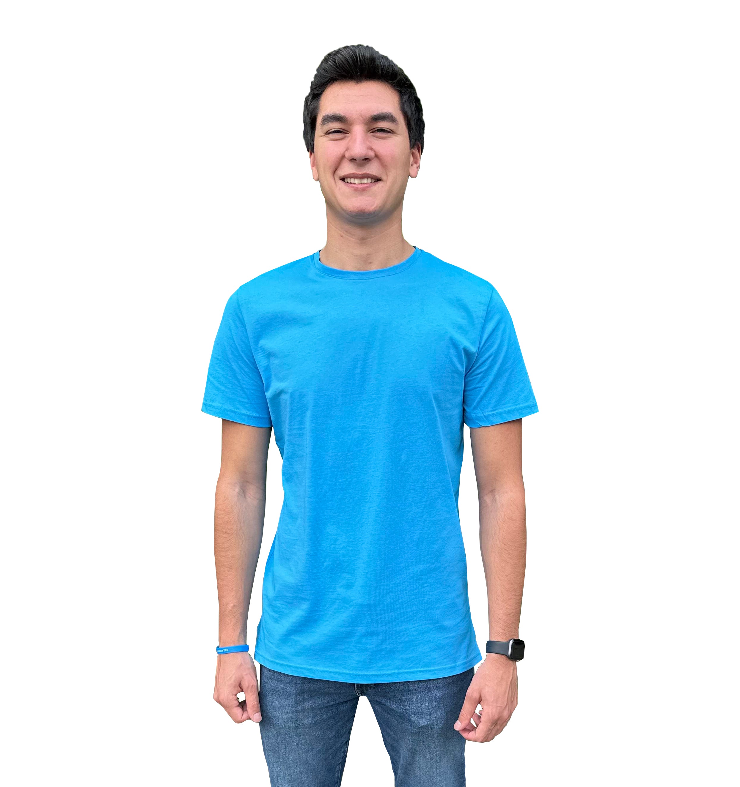 Men's Short Sleeve Crewneck T-Shirt in 100% Cotton - Wear Sierra