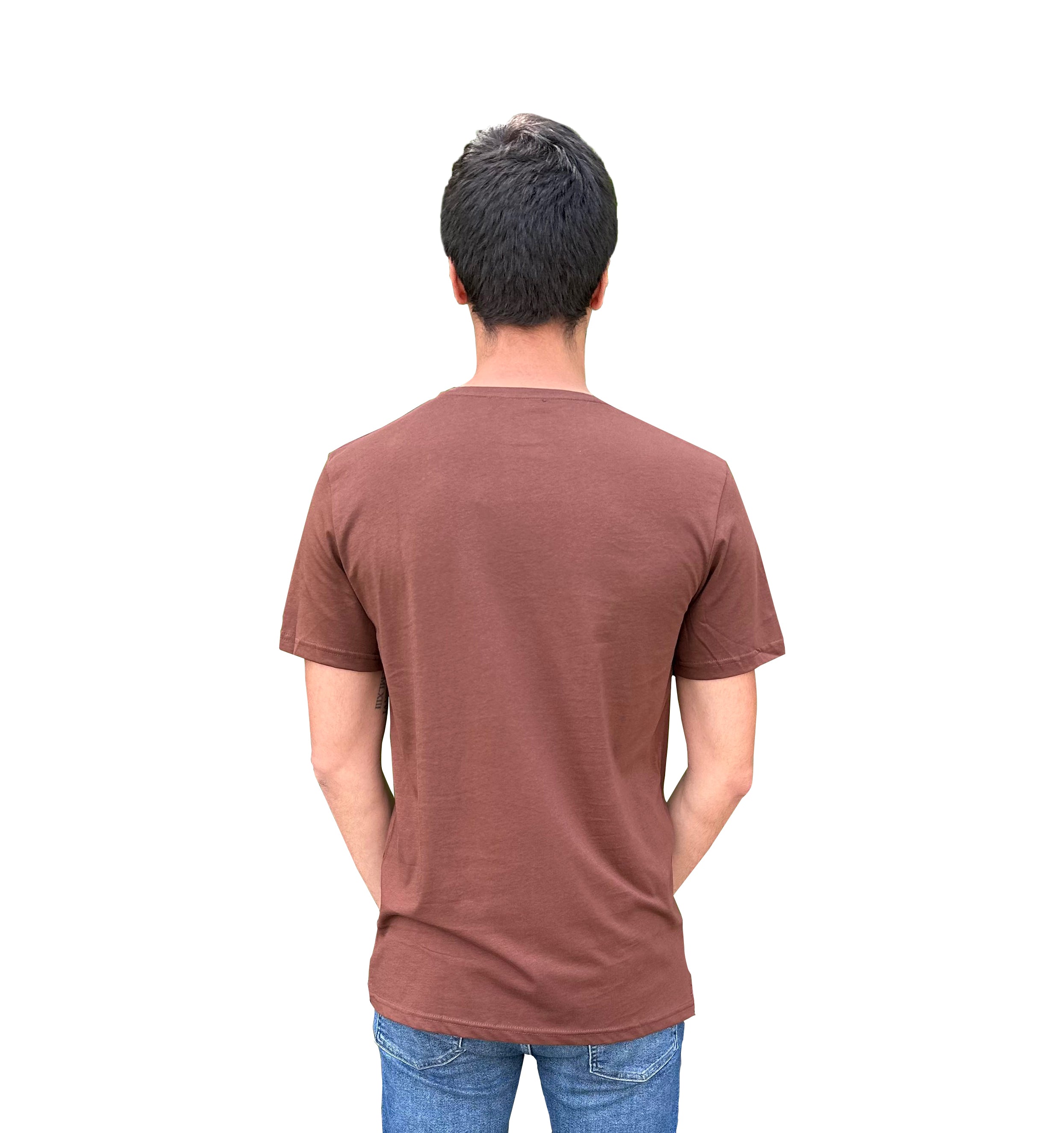 Men's Short Sleeve Crewneck T-Shirt in 100% Cotton - Wear Sierra