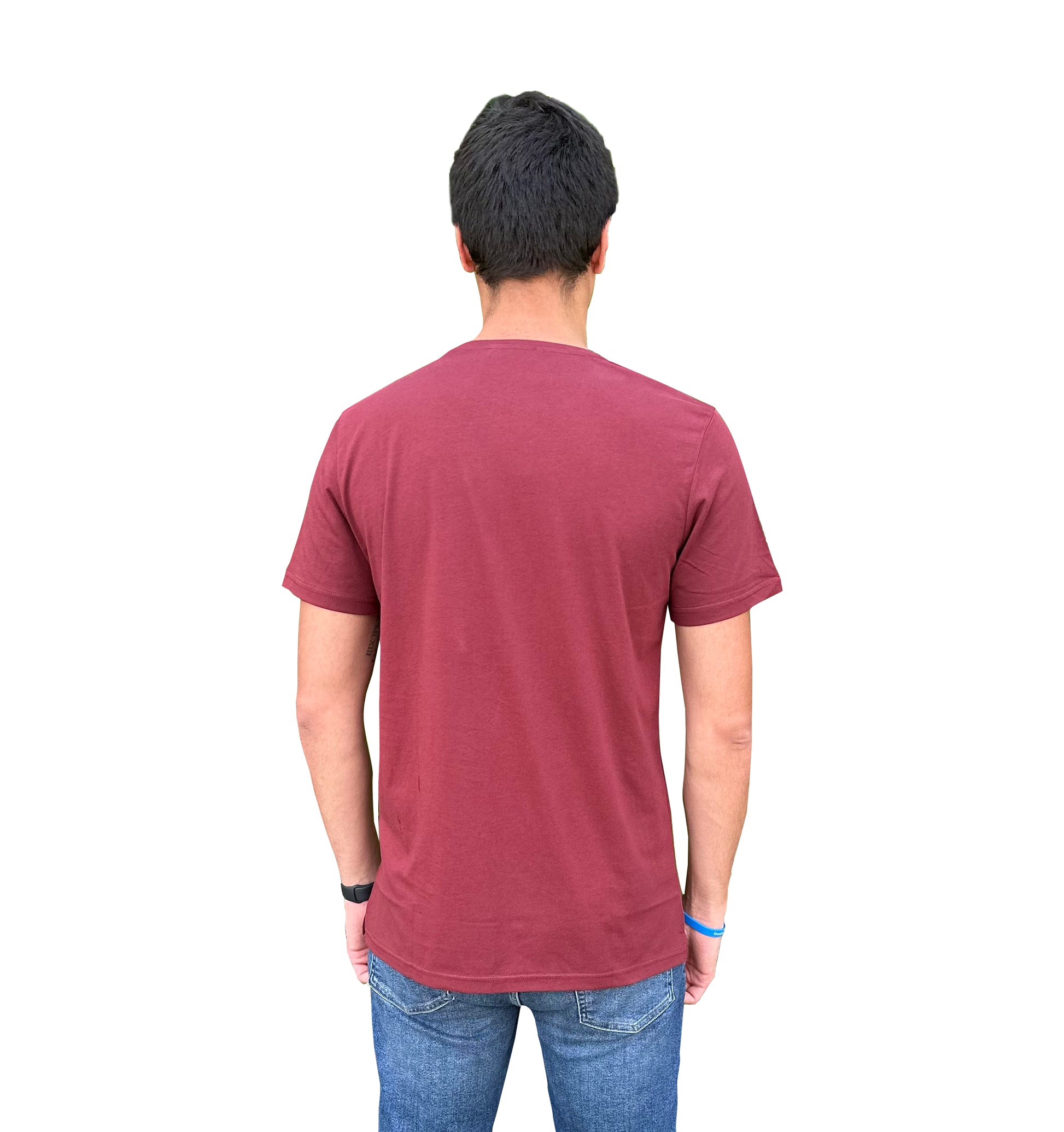 Men's Short Sleeve Crewneck T-Shirt in 100% Cotton - Wear Sierra