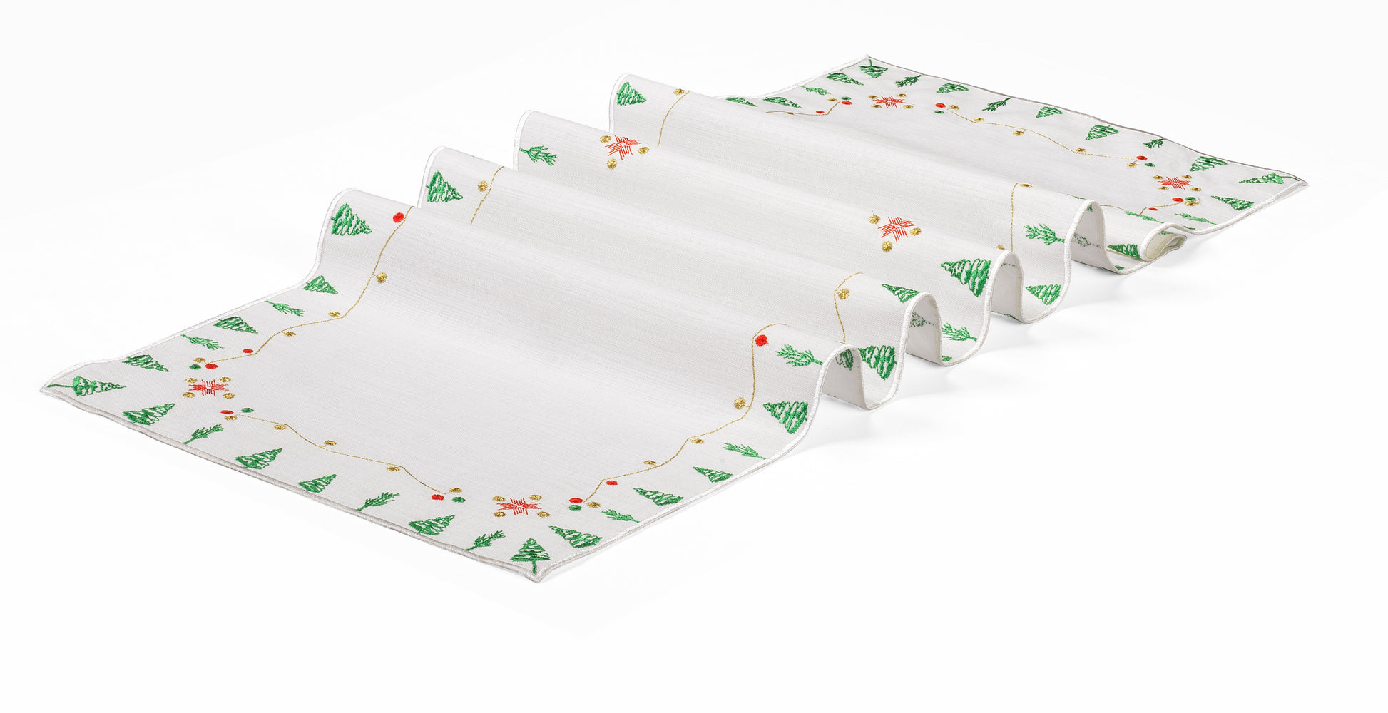 Christmas and Holiday Table Runners - Colorful and Festive, Great for Holiday Decorating - Wear Sierra