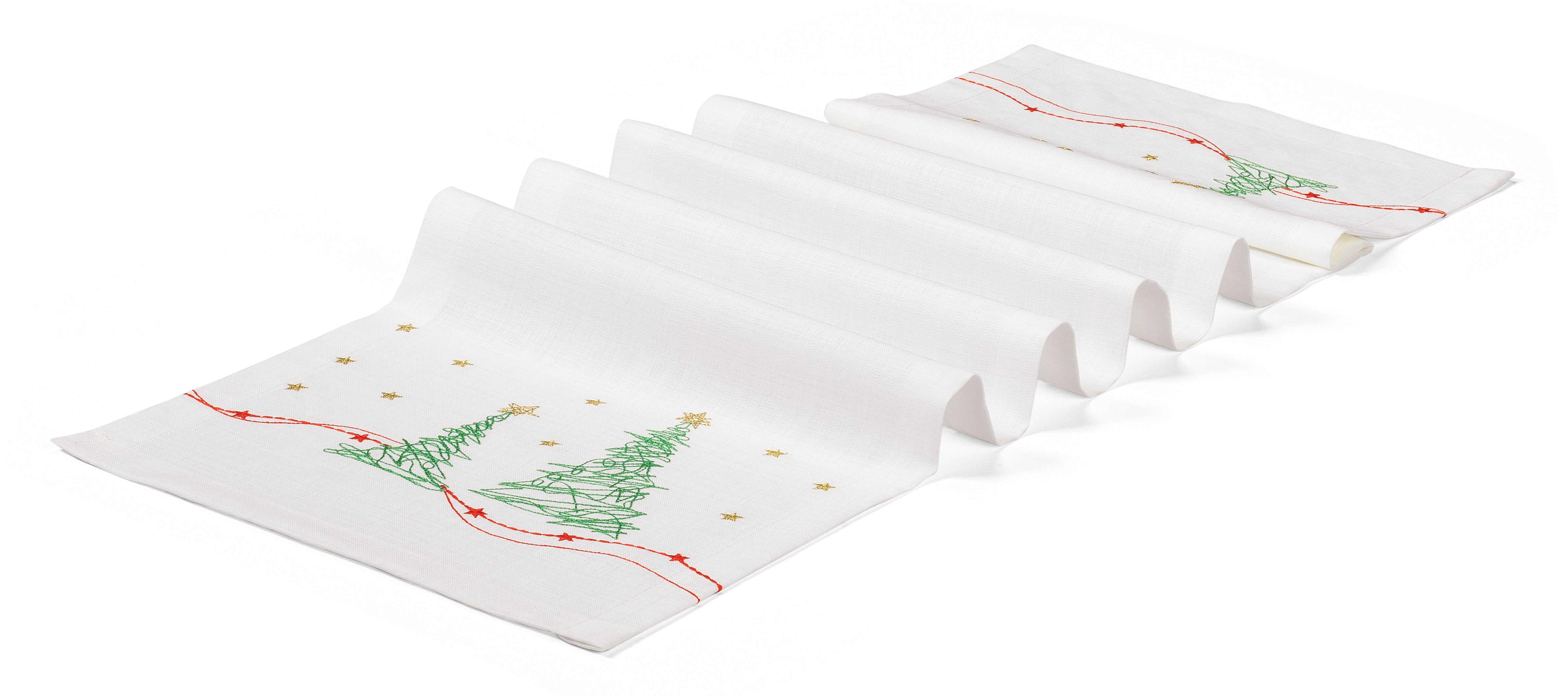 Christmas and Holiday Table Runners - Colorful and Festive, Great for Holiday Decorating - Wear Sierra