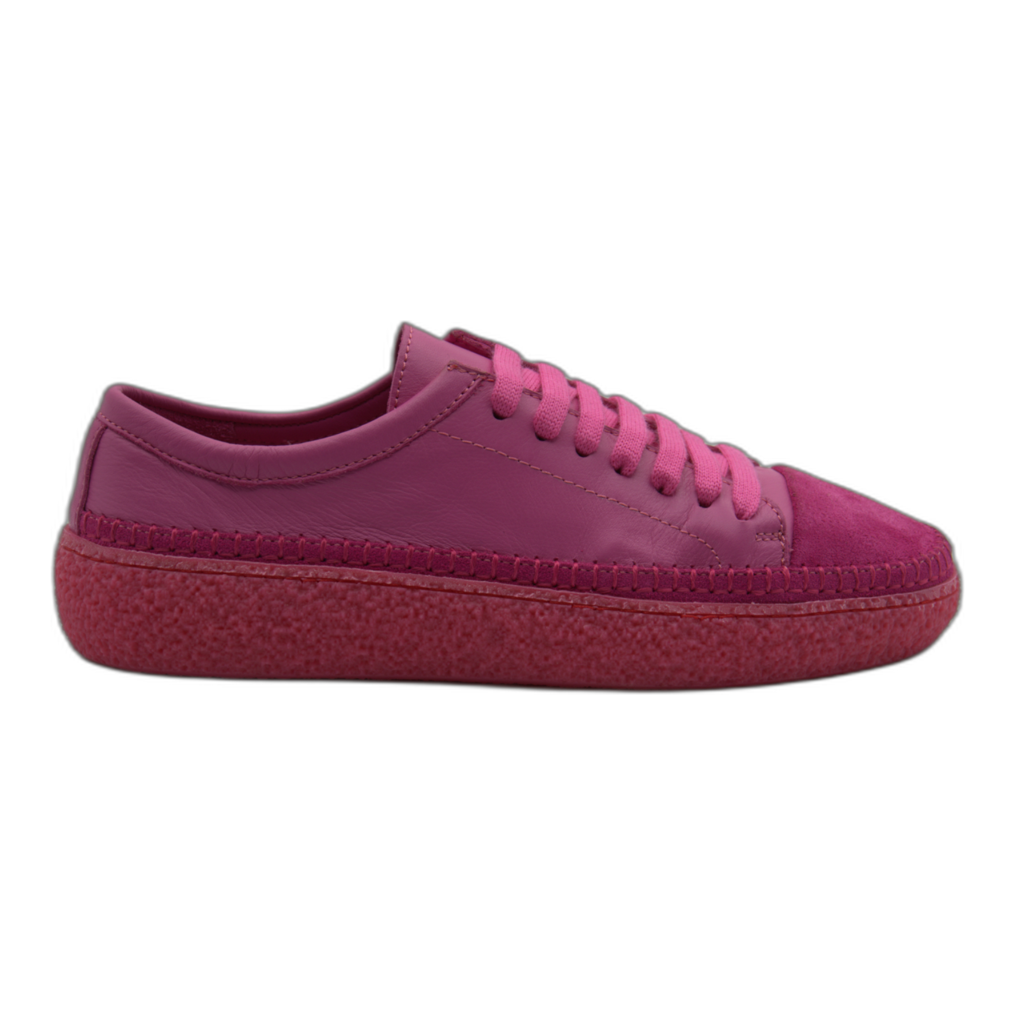 Women's Colorful Leather Sneakers - Great for the Office, Casual Days (Aimee Style)