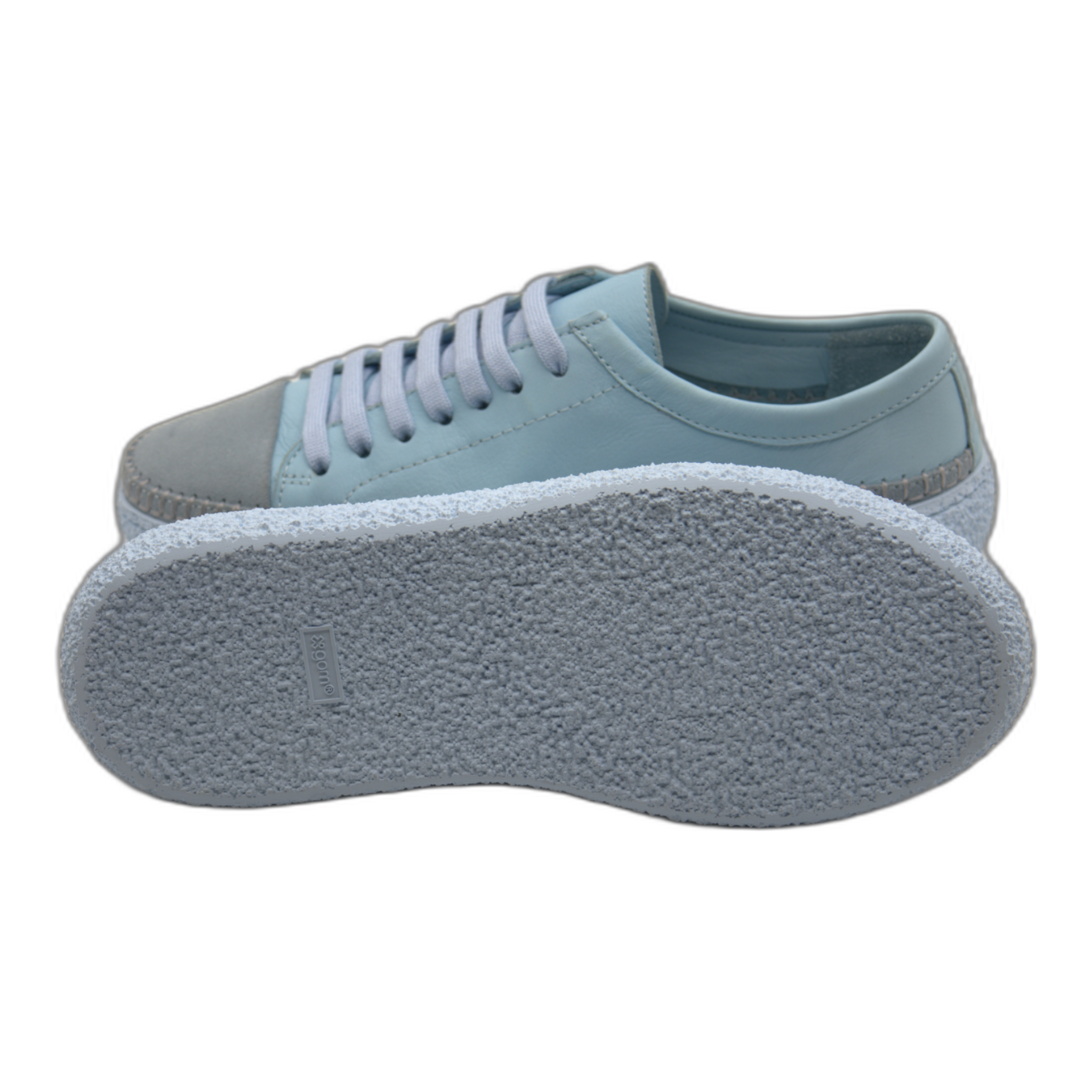 Women's Colorful Leather Sneakers - Great for the Office, Casual Days (Aimee Style)