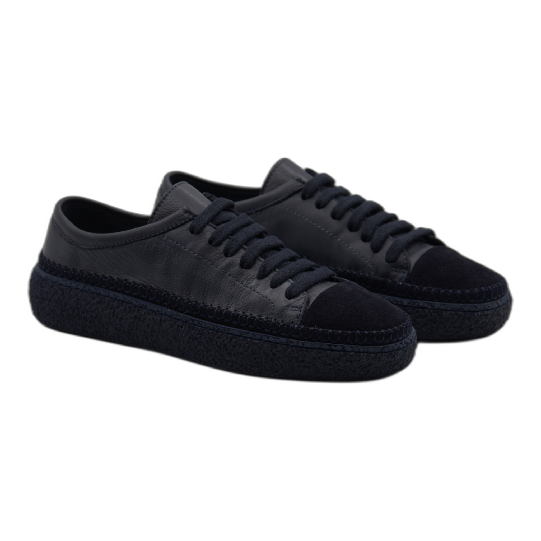 Women's Colorful Leather Sneakers - Great for the Office, Casual Days (Aimee Style)