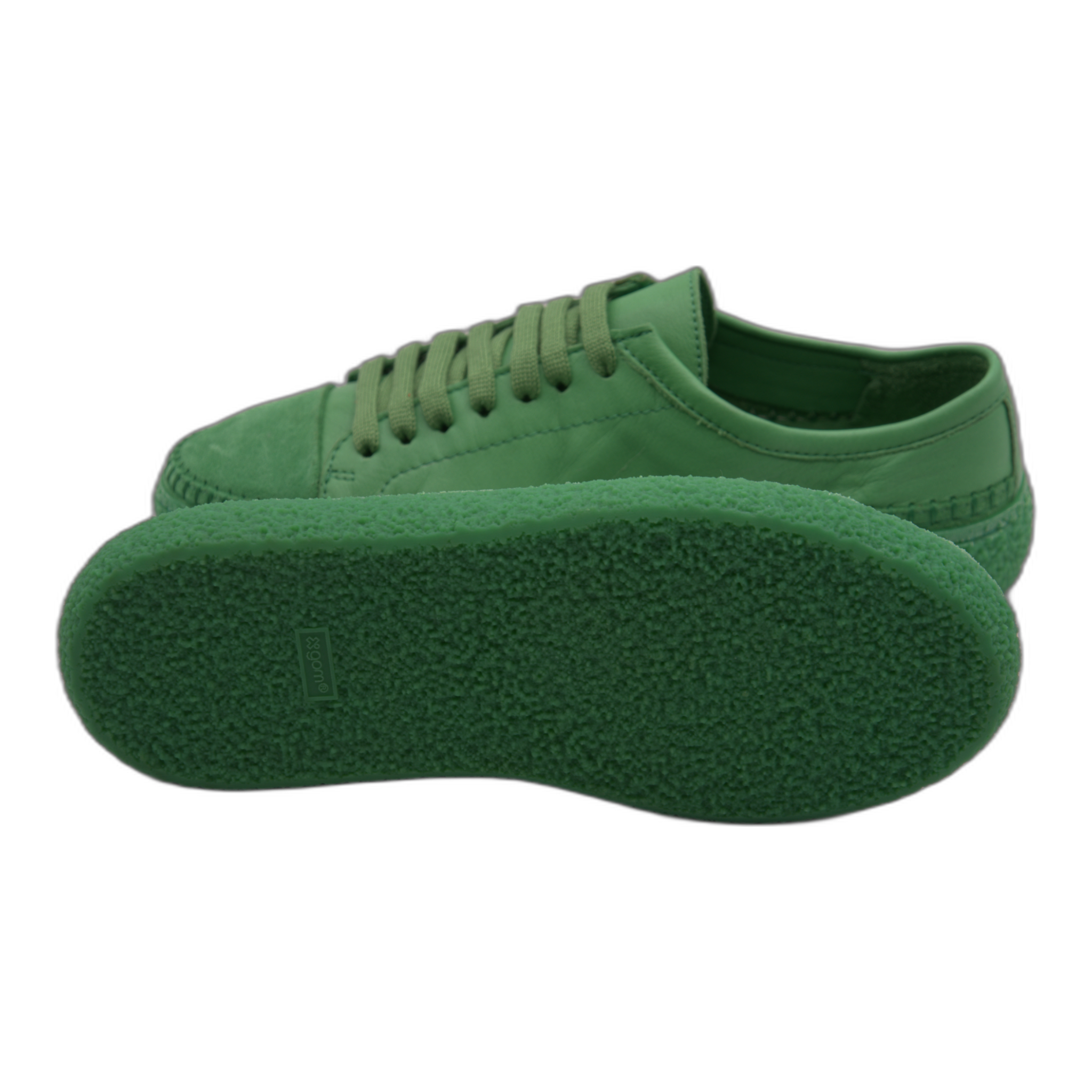 Women's Colorful Leather Sneakers - Great for the Office, Casual Days (Aimee Style)