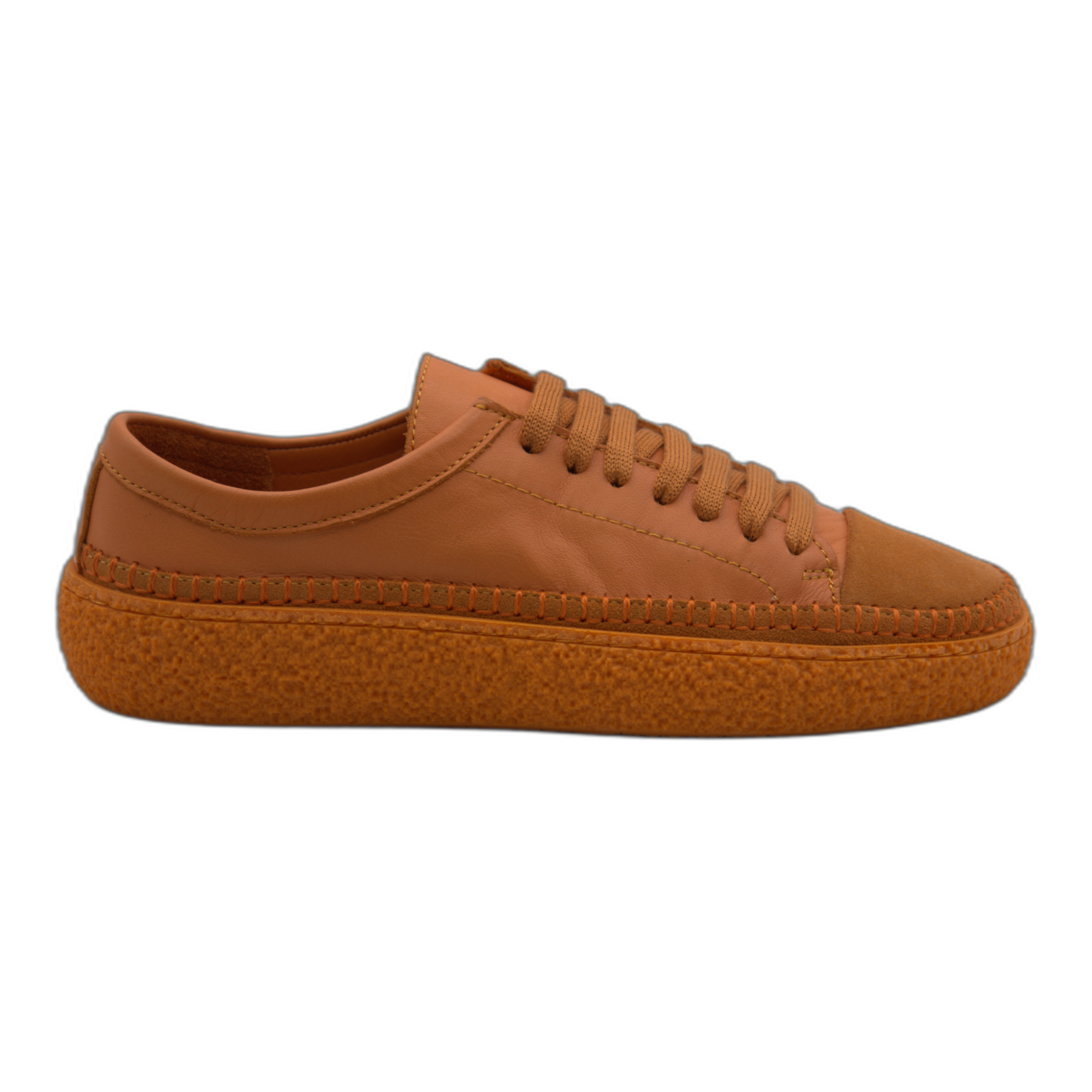 Women's Colorful Leather Sneakers - Great for the Office, Casual Days (Aimee Style)