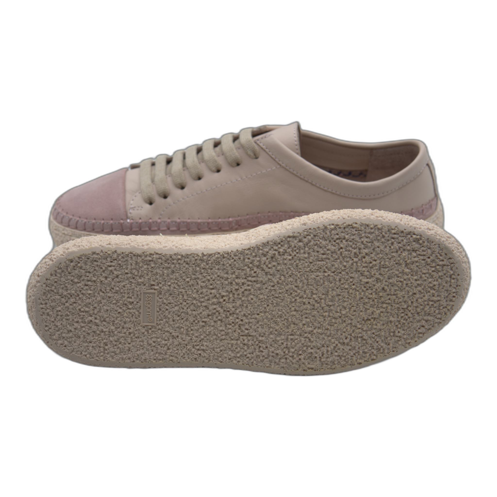 Women's Colorful Leather Sneakers - Great for the Office, Casual Days (Aimee Style)