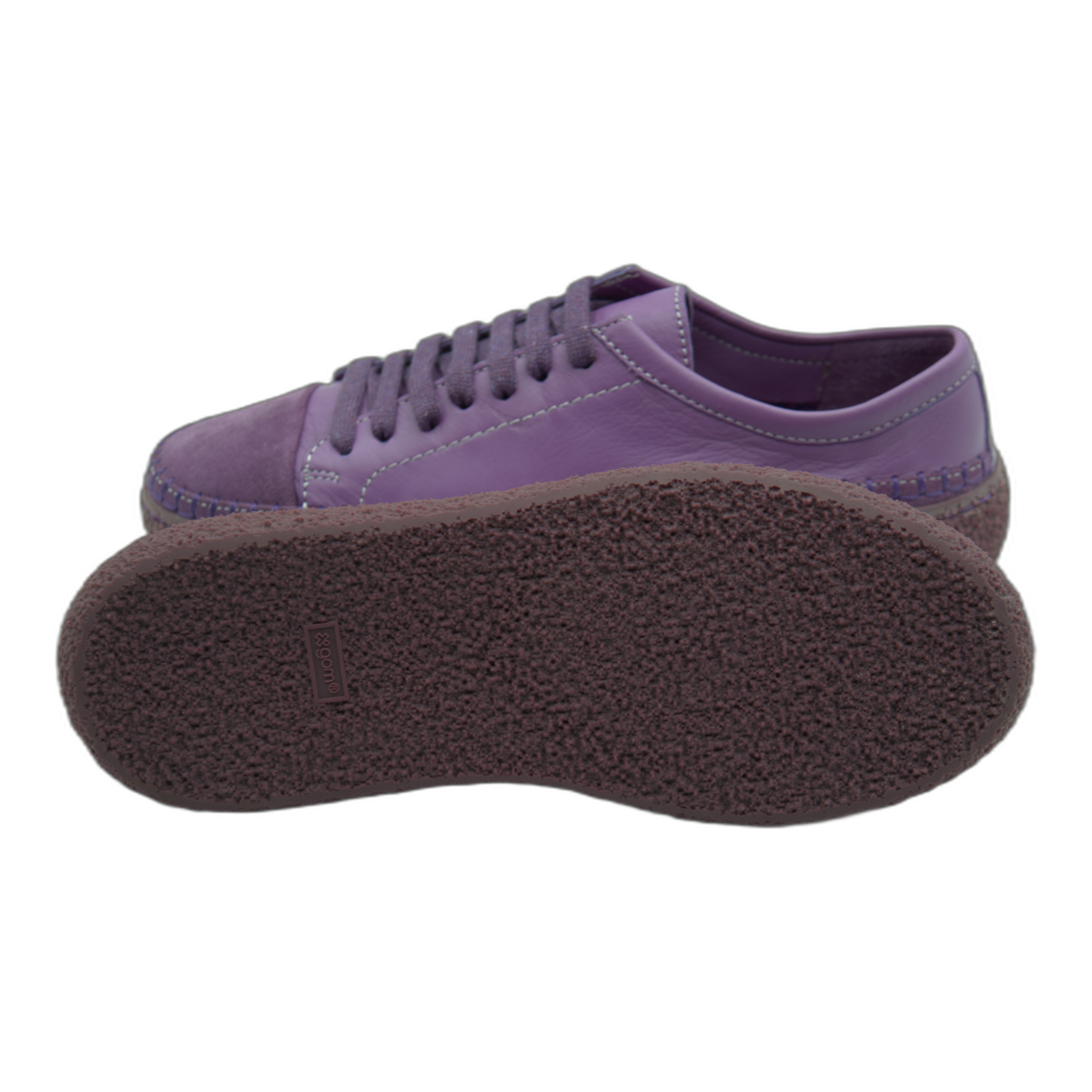 Women's Colorful Leather Sneakers - Great for the Office, Casual Days (Aimee Style)