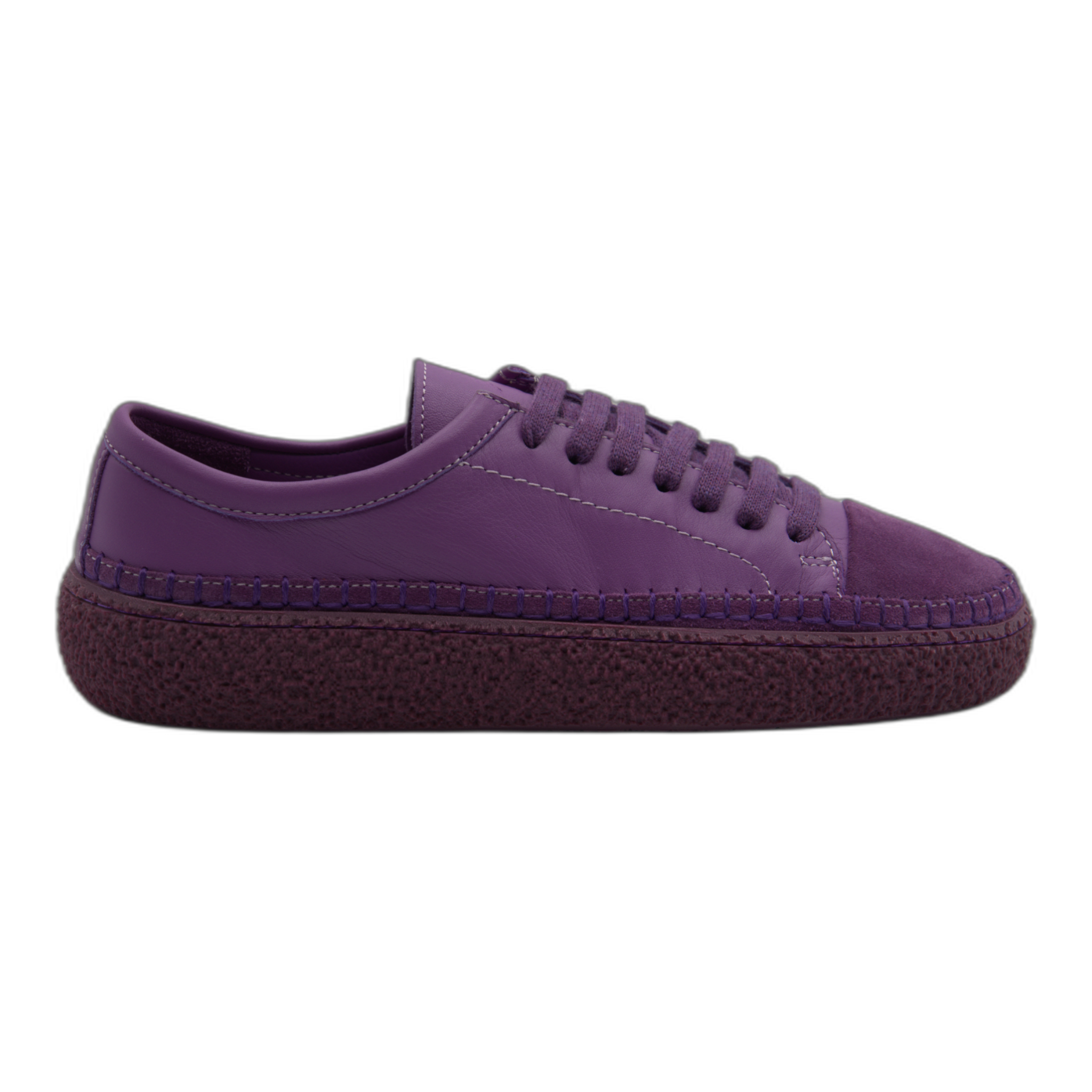 Women's Colorful Leather Sneakers - Great for the Office, Casual Days (Aimee Style)