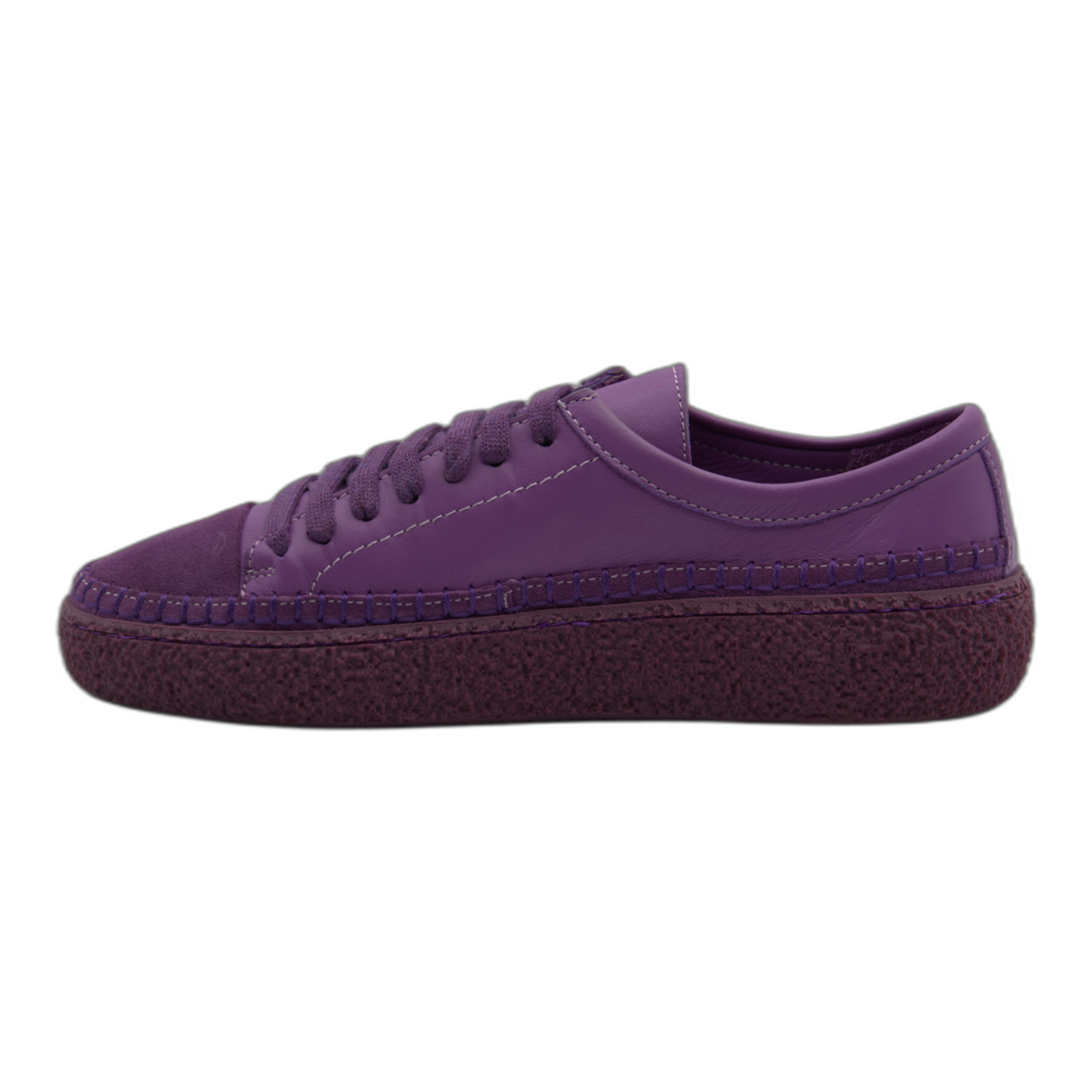 Women's Colorful Leather Sneakers - Great for the Office, Casual Days (Aimee Style)