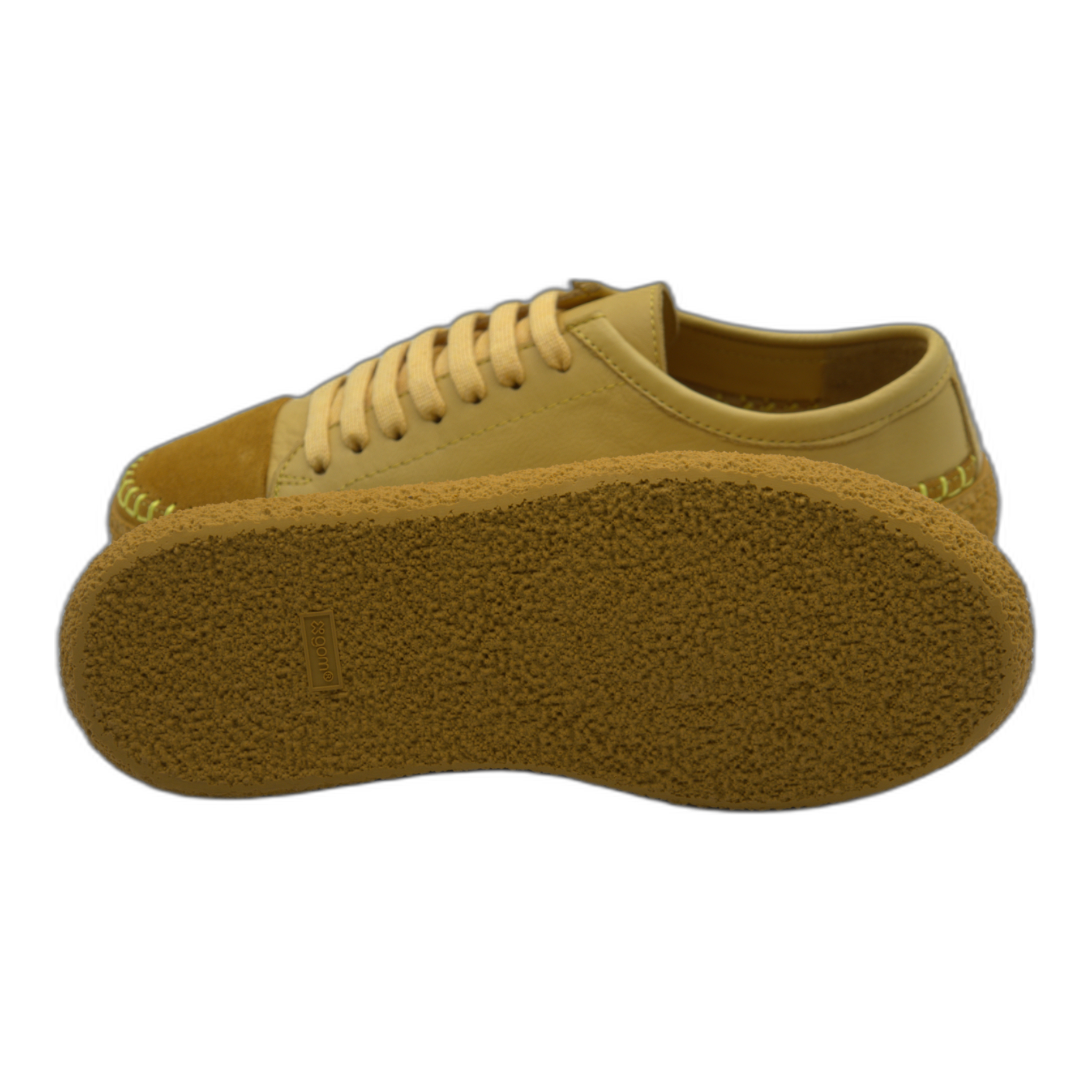 Women's Colorful Leather Sneakers - Great for the Office, Casual Days (Aimee Style)