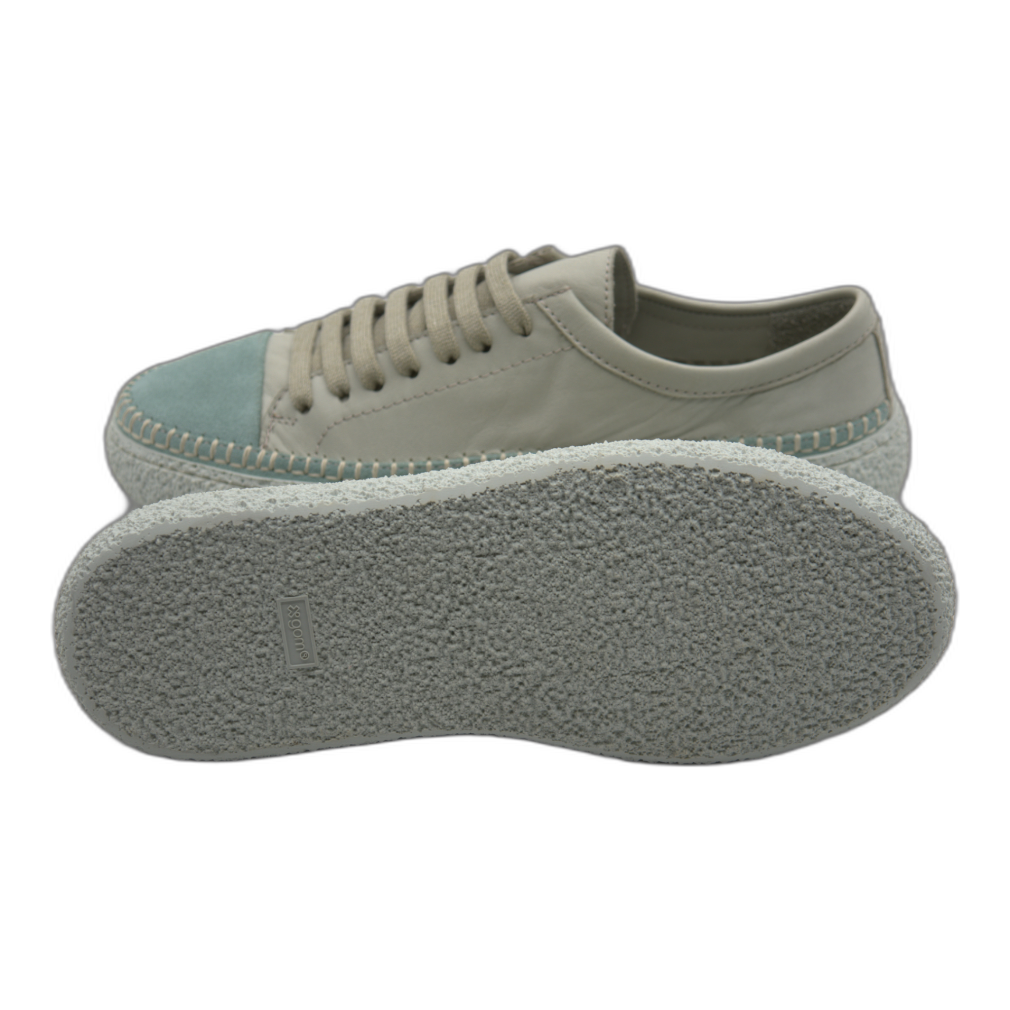 Women's Colorful Leather Sneakers - Great for the Office, Casual Days (Aimee Style)