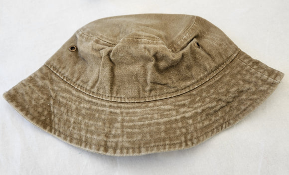 Bucket Hat for 4-8 Year Old Kids - Fedora Hat Faded Denim - Wear Sierra