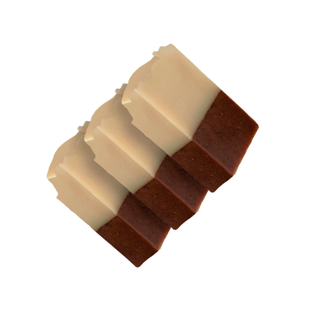 Handmade Cinnamon and Orange Bar Soap Pack Of 2, Natural Soap for Men & Women