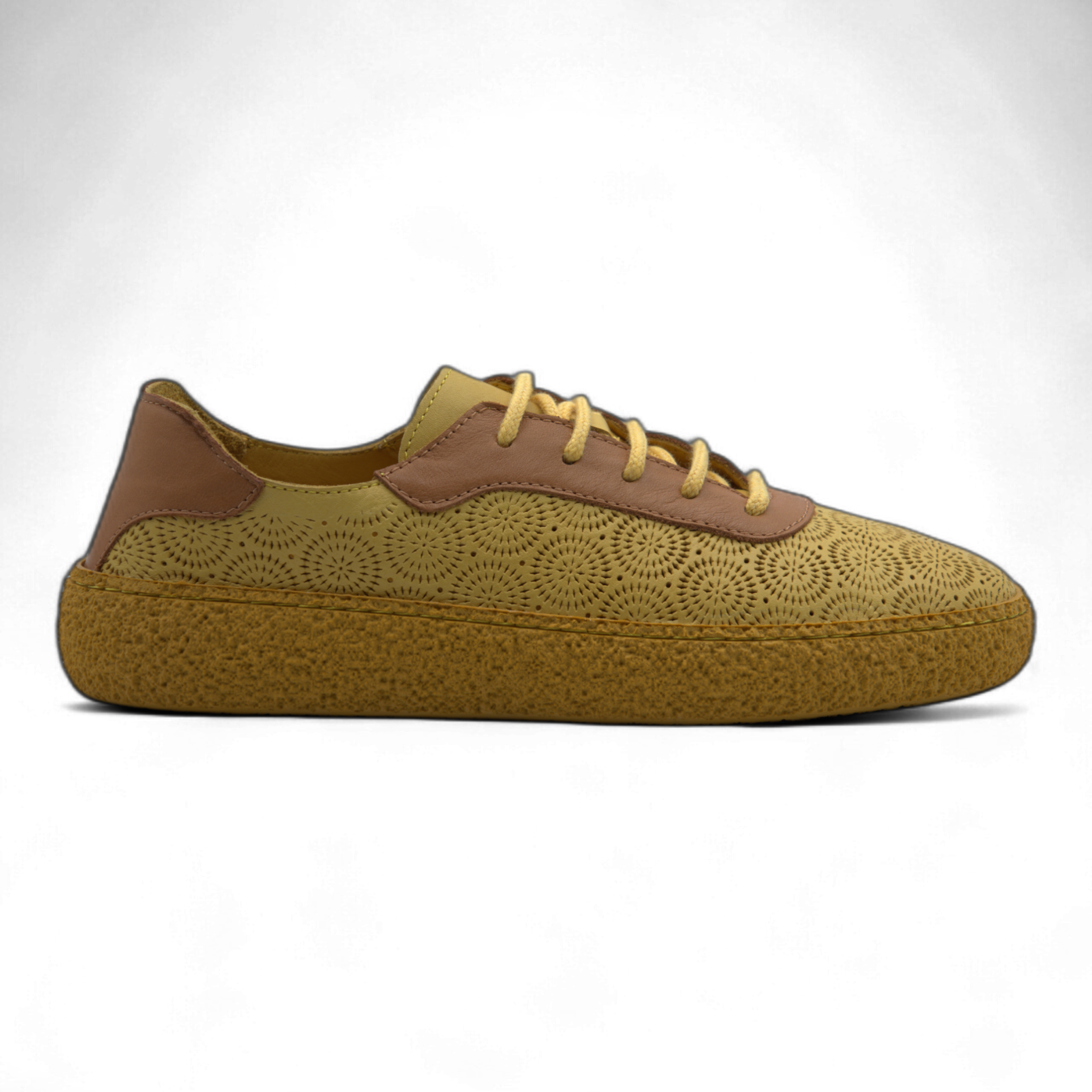 Women's Lace-Up Slip On Leather Sneakers (Colette Style)