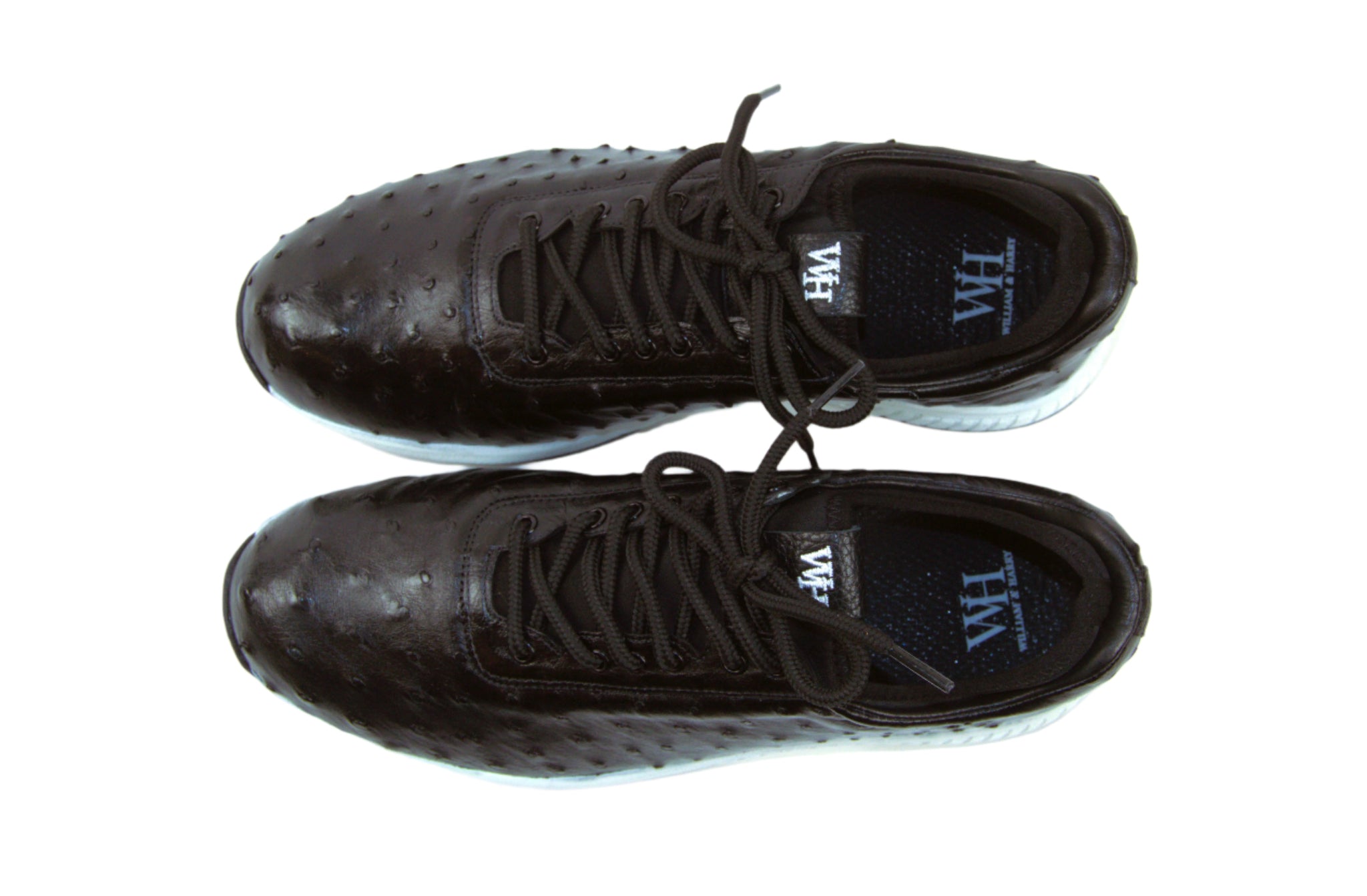 Eagle - Ostrich Men's Golf Shoes in Black