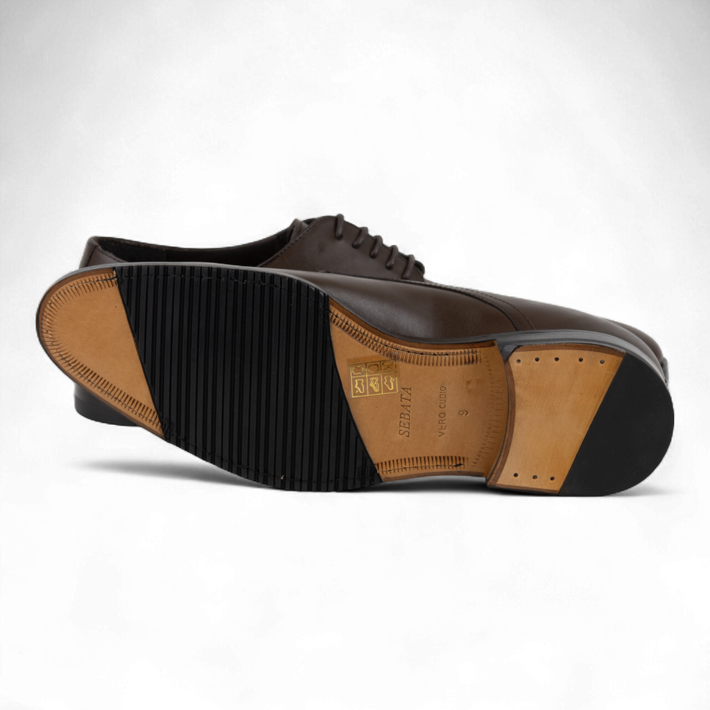 Men's Leather Whole-Cut Derby Style Dress Shoes (Epicurus Style)