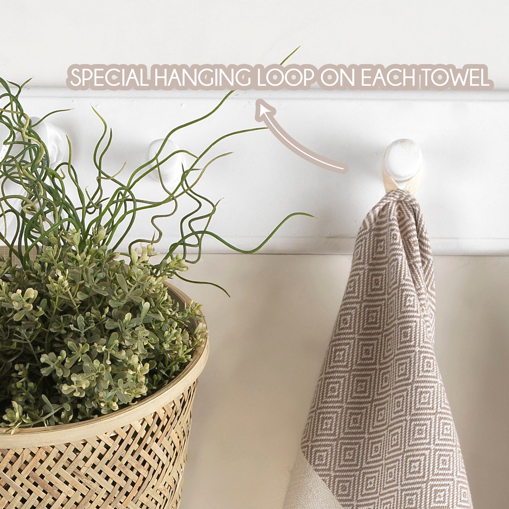 Cotton Kitchen Towels - 2 Piece Set - Wear Sierra