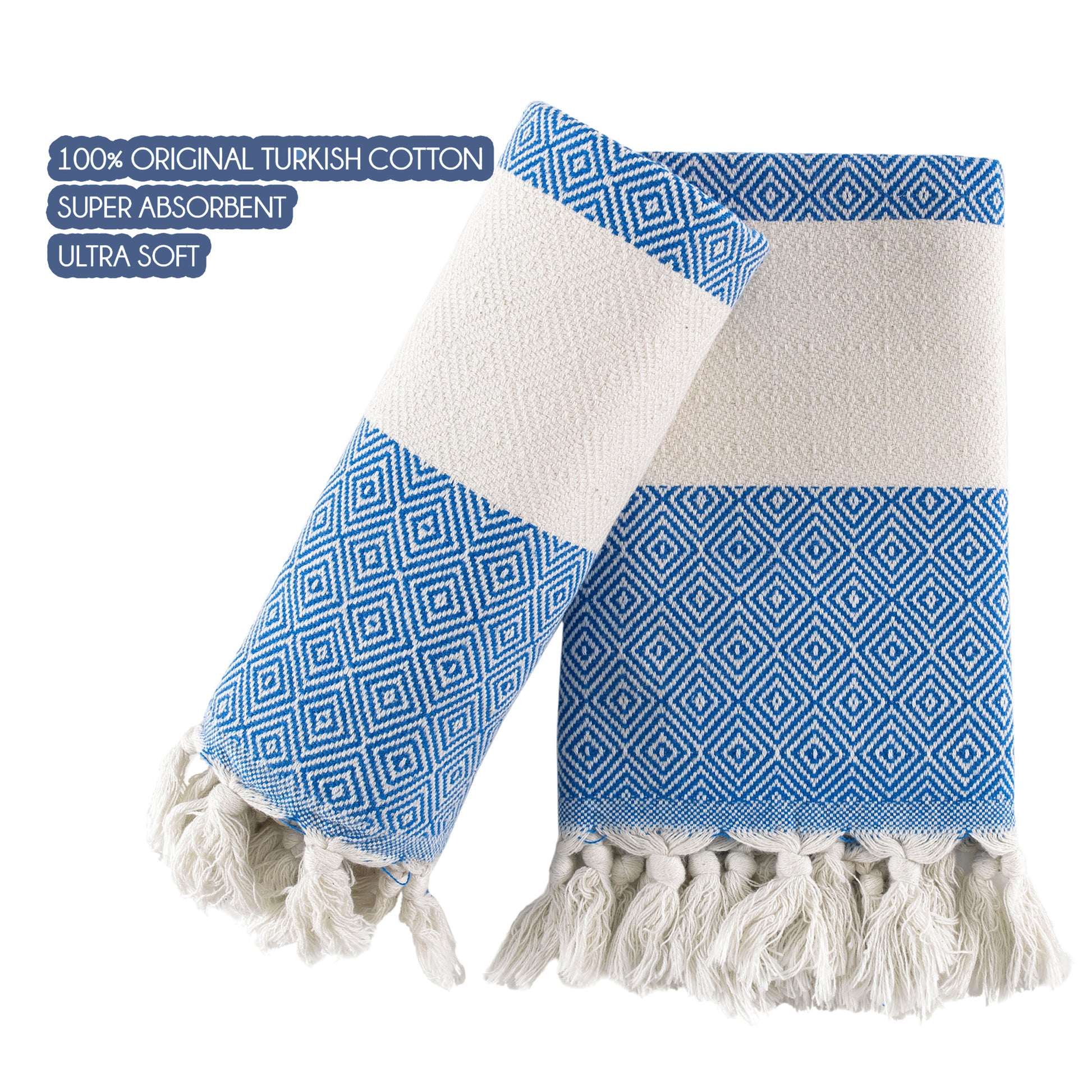 Cotton Kitchen Towels - 2 Piece Set - Wear Sierra