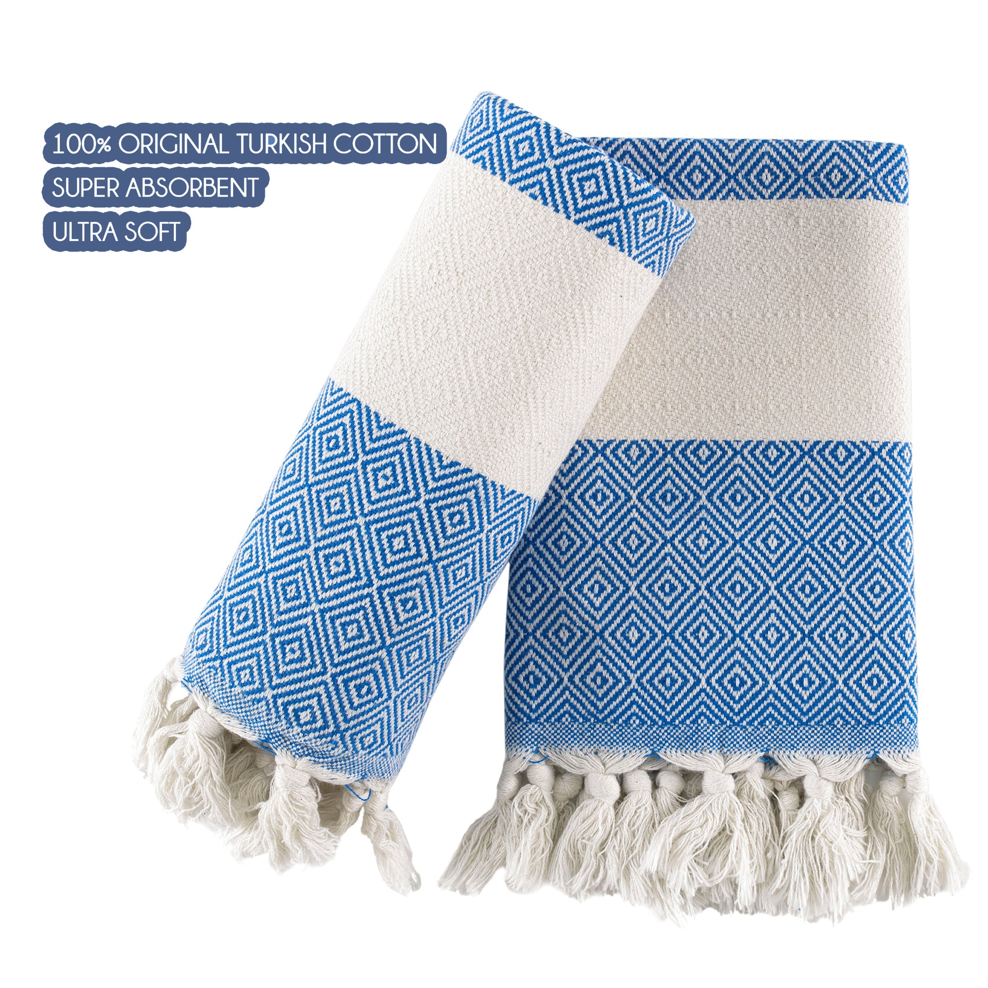 Cotton Kitchen Towels - 2 Piece Set - Wear Sierra