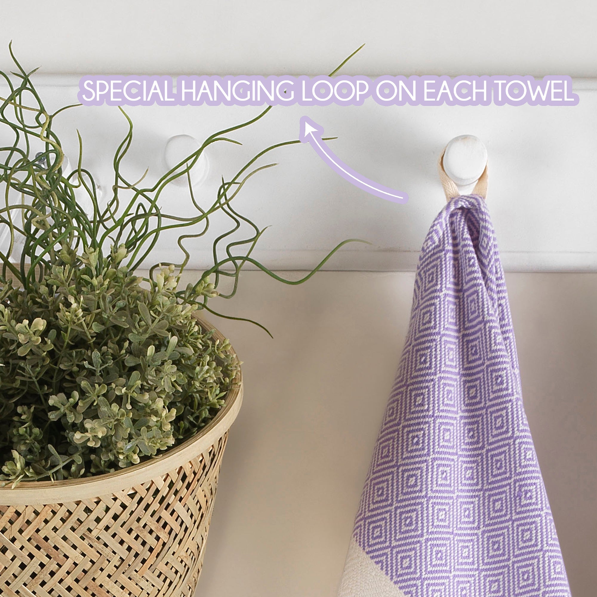 Cotton Kitchen Towels - 2 Piece Set - Wear Sierra