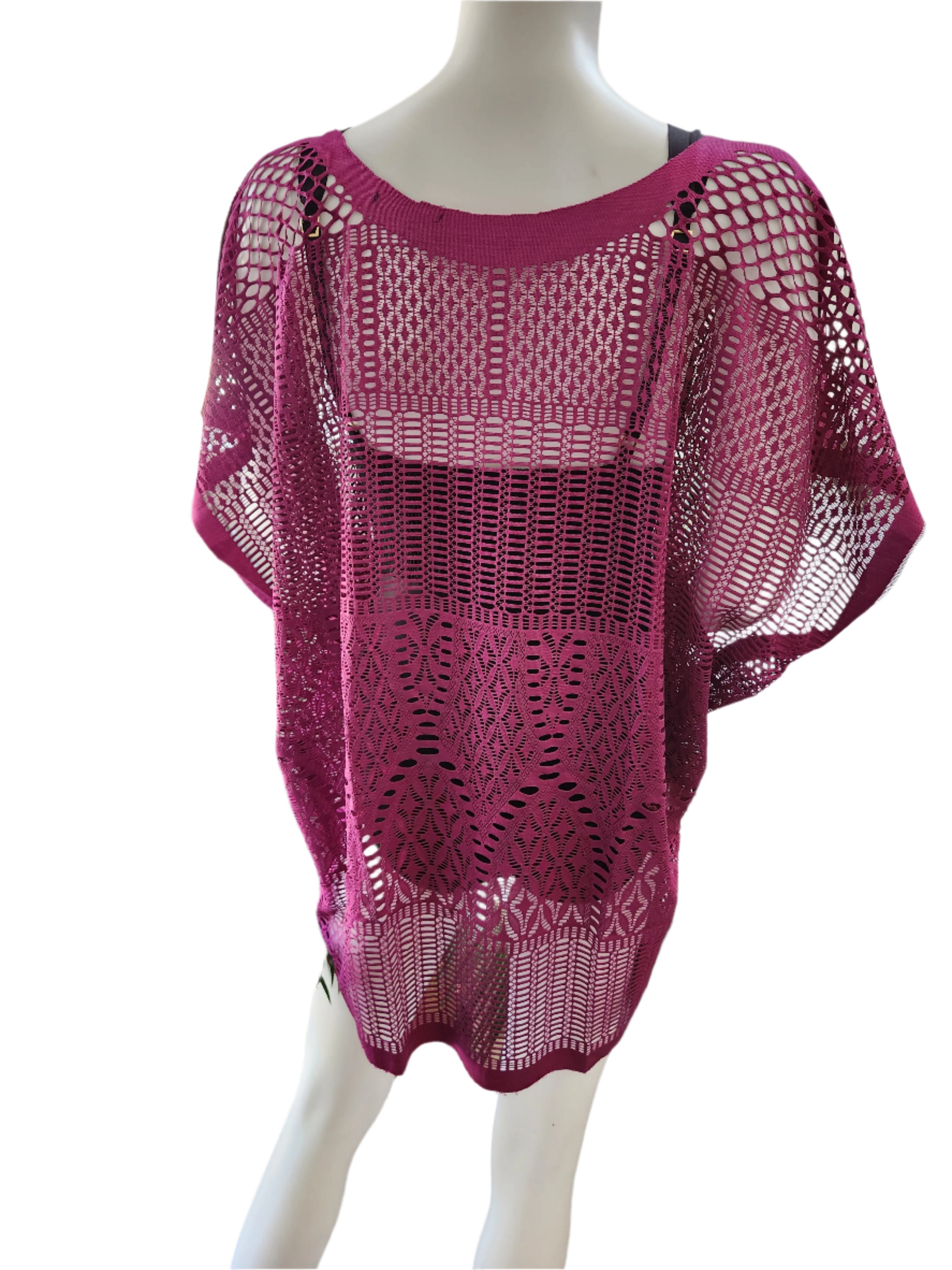 Vibrant Beach Colorful Cover-Ups for Women - Stylish Designs for Vacations and Cruises - One Size Fits All - Easy Care - Multiple Color Options - Wear Sierra