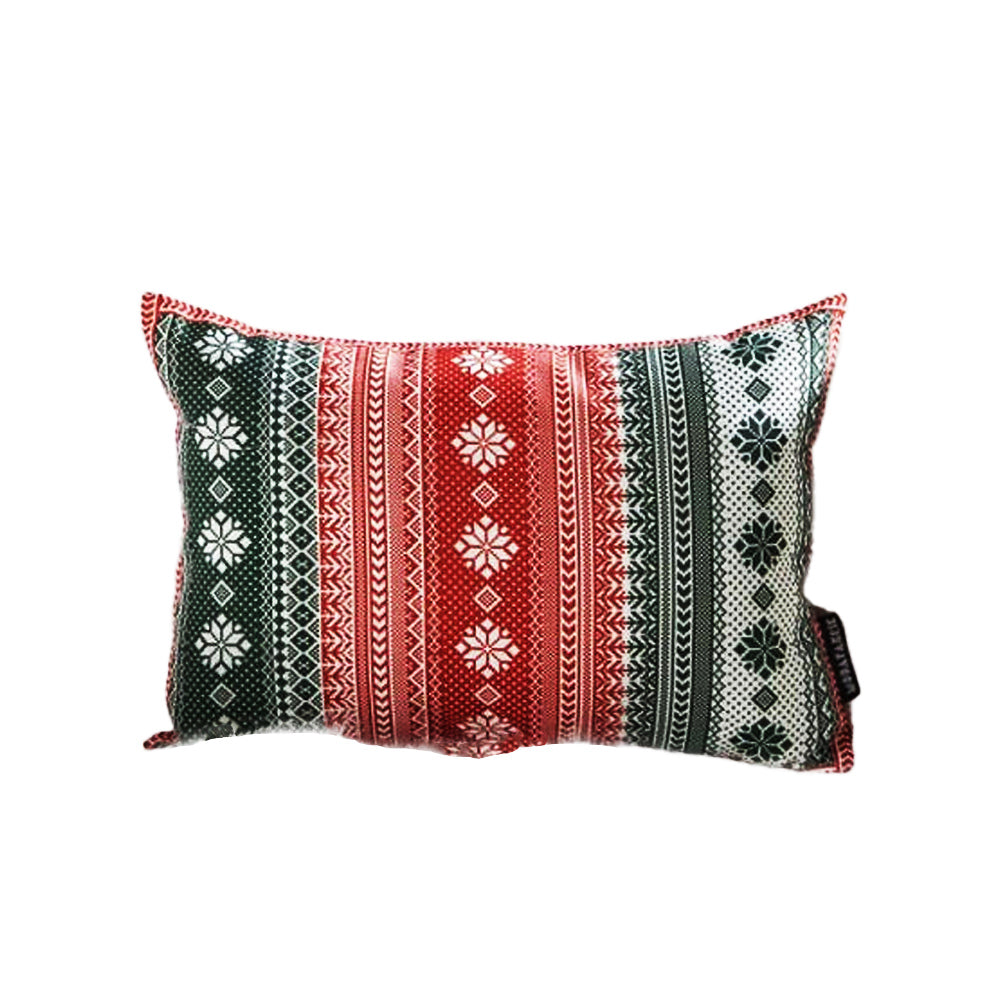 Red & Green Plaid Christmas Themed Pillow Cover - Wear Sierra