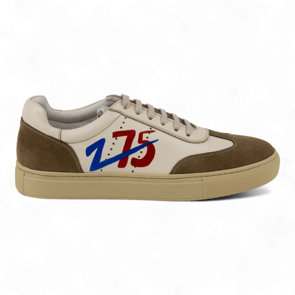 Men's Leather Casual Sneakers (Sartre Style)