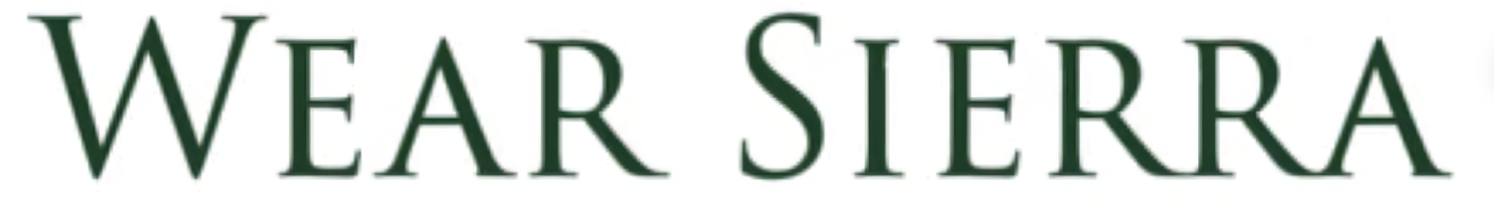 Wear Sierra