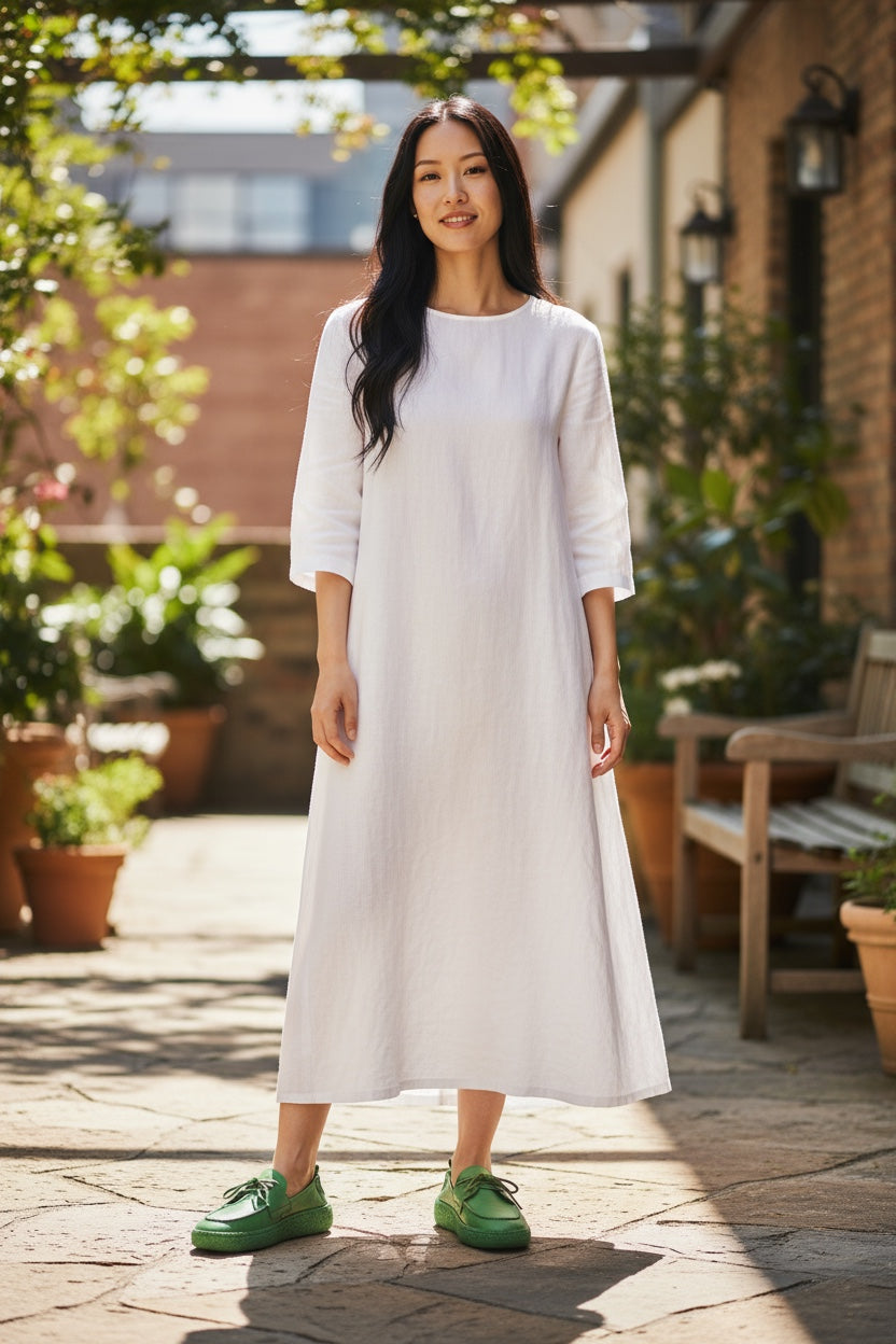 Women's Slip on Leather Shoes, Buttery Soft Calfskin Loafers (Stella Style)