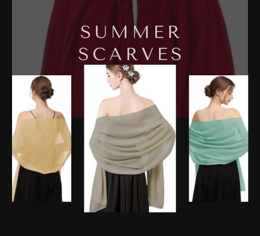 Summer scarves