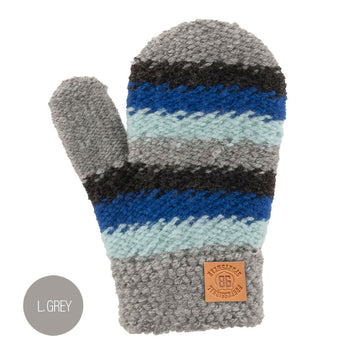 Soft Knit Mittens for Baby or Toddler - 1-3 Years Kids Warm Mittens for Boys and Girls