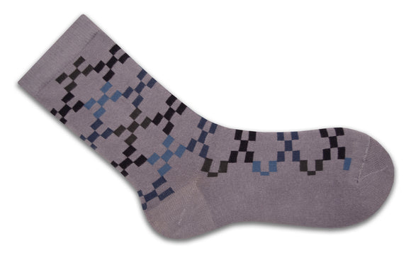 Colorful Women's Crew Socks - Cotton Blend