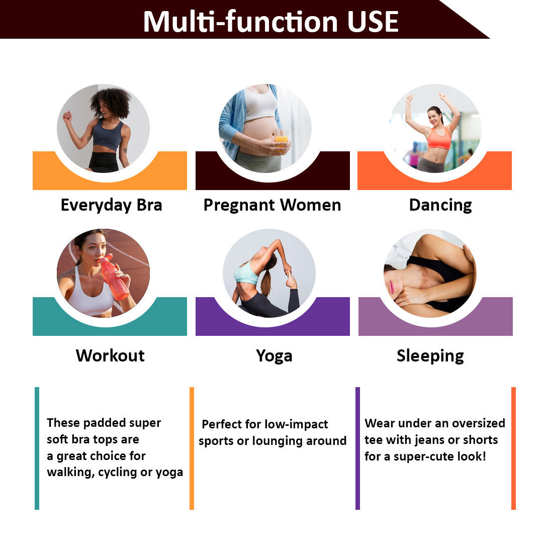 Padded Ladies Workout Wear, Crisscross Front Plunge Neck Top - NEW ARRIVALS! - Wear Sierra