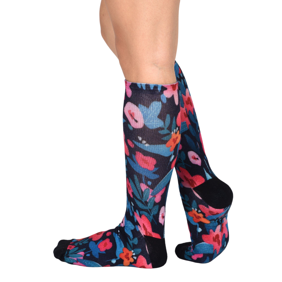 Men & Women's CoolMax Knee-High Socks, Nature Inspired Collection for Men & Women Eco-Friendly Knee High Socks