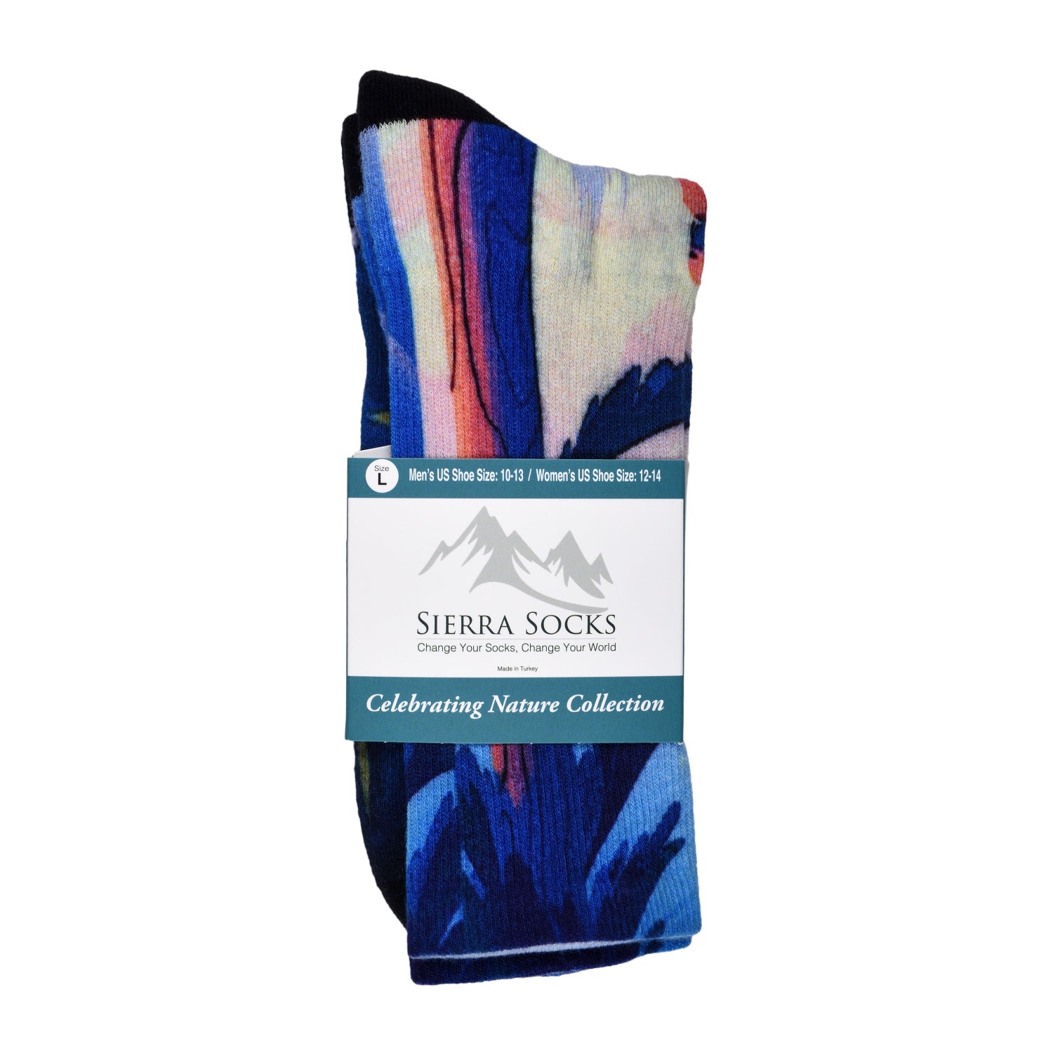Men & Women's CoolMax Knee-High Socks, Nature Inspired Collection for Men & Women Eco-Friendly Knee High Socks