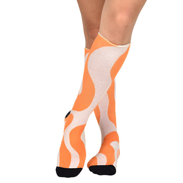 Men & Women's CoolMax Knee-High Socks, Nature Inspired Collection for Men & Women Eco-Friendly Knee High Socks