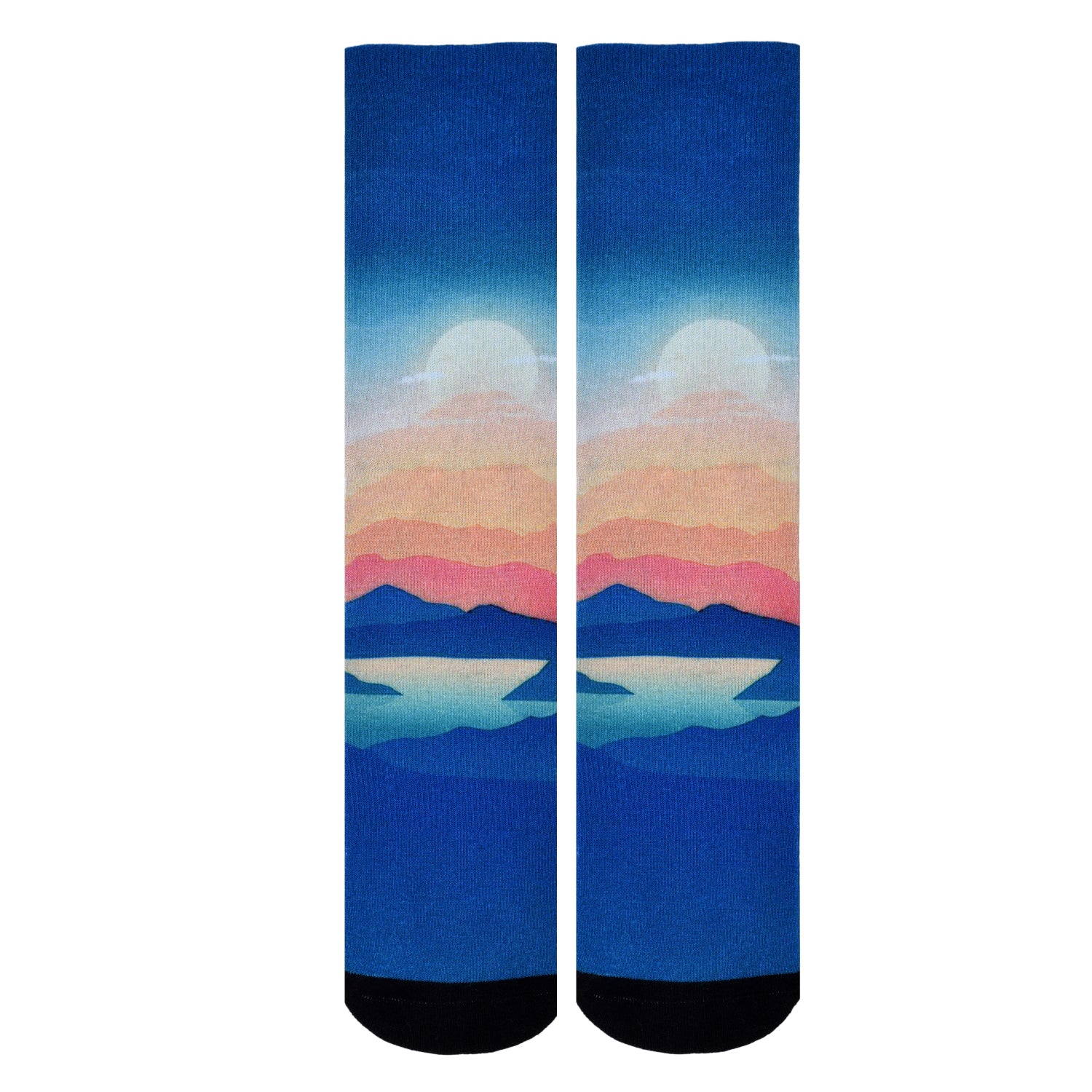 Men & Women's CoolMax Knee-High Socks, Nature Inspired Collection for Men & Women Eco-Friendly Knee High Socks