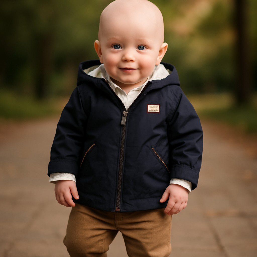 Little Boys' 3 Piece Jacket, Pants and Button Up Long-Sleeve Shirt Set - Great Birthday Gift for Your Toddler