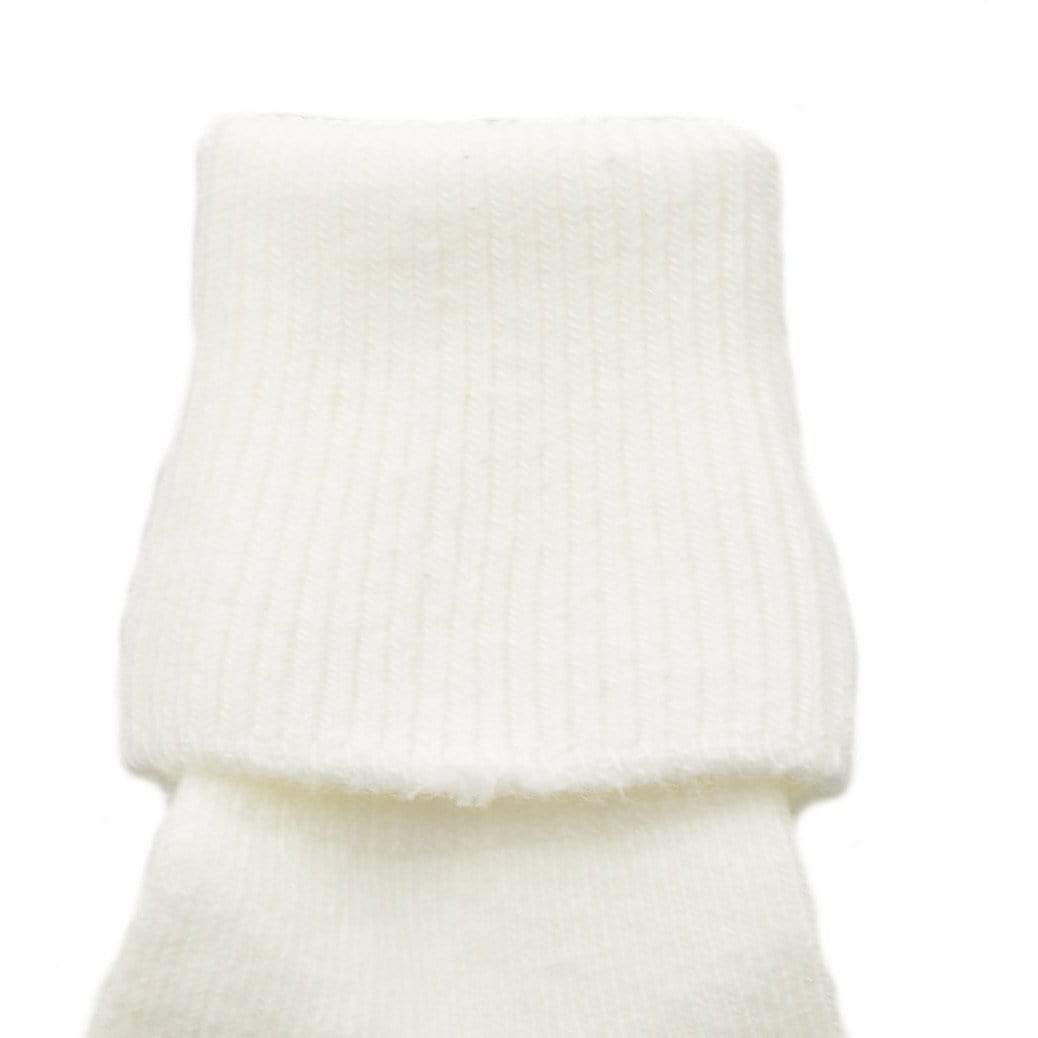 Newborn Baby Combed Cotton Seamless Toe 6 Pair White or 3 Pair Color Turn Cuff Bootie U78D