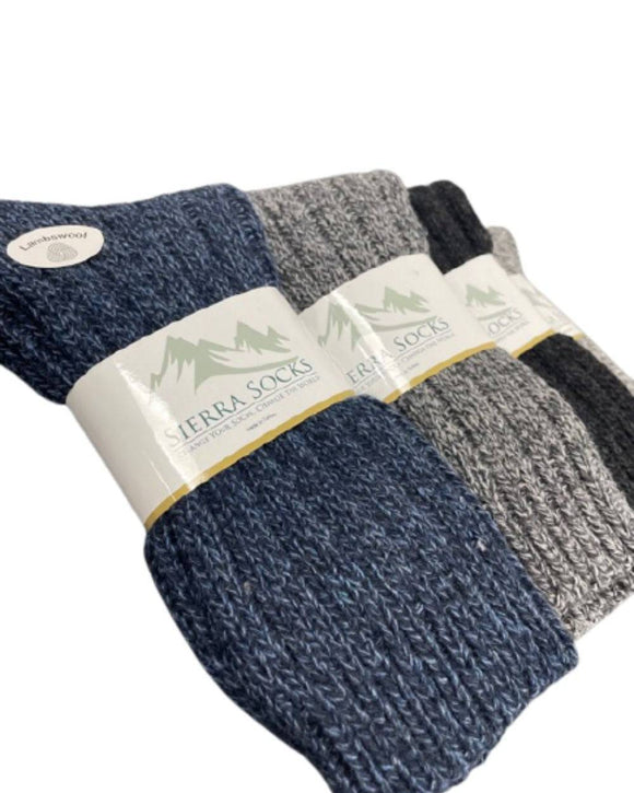 Regenerated Sierra Socks Women’s Perfect Fit Wool Crew Socks
