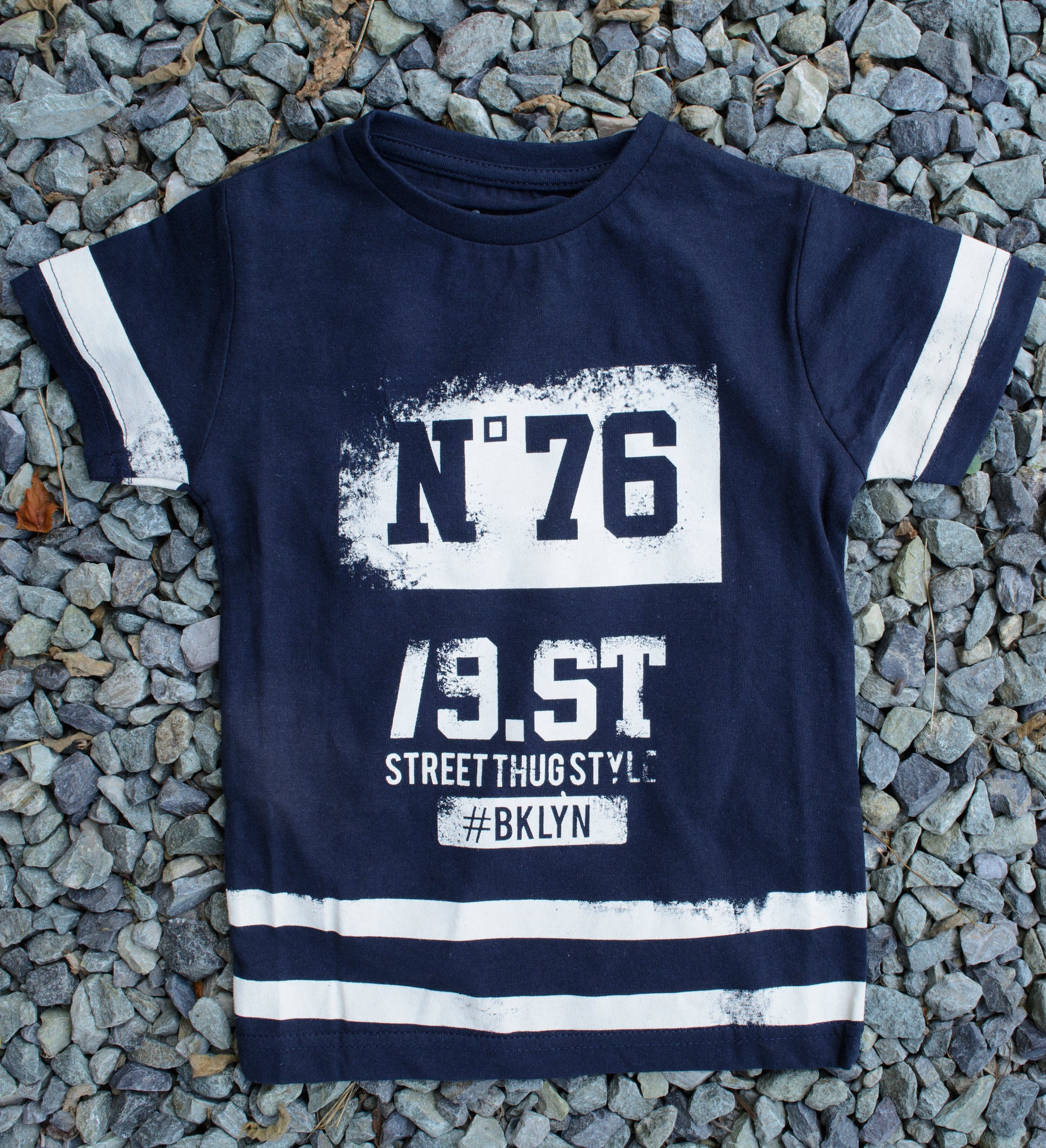 N76 -19St BKLYN - Children's Cotton T-Shirts, Stylish Babies' Tees, Little Girls' Clothing - Wear Sierra