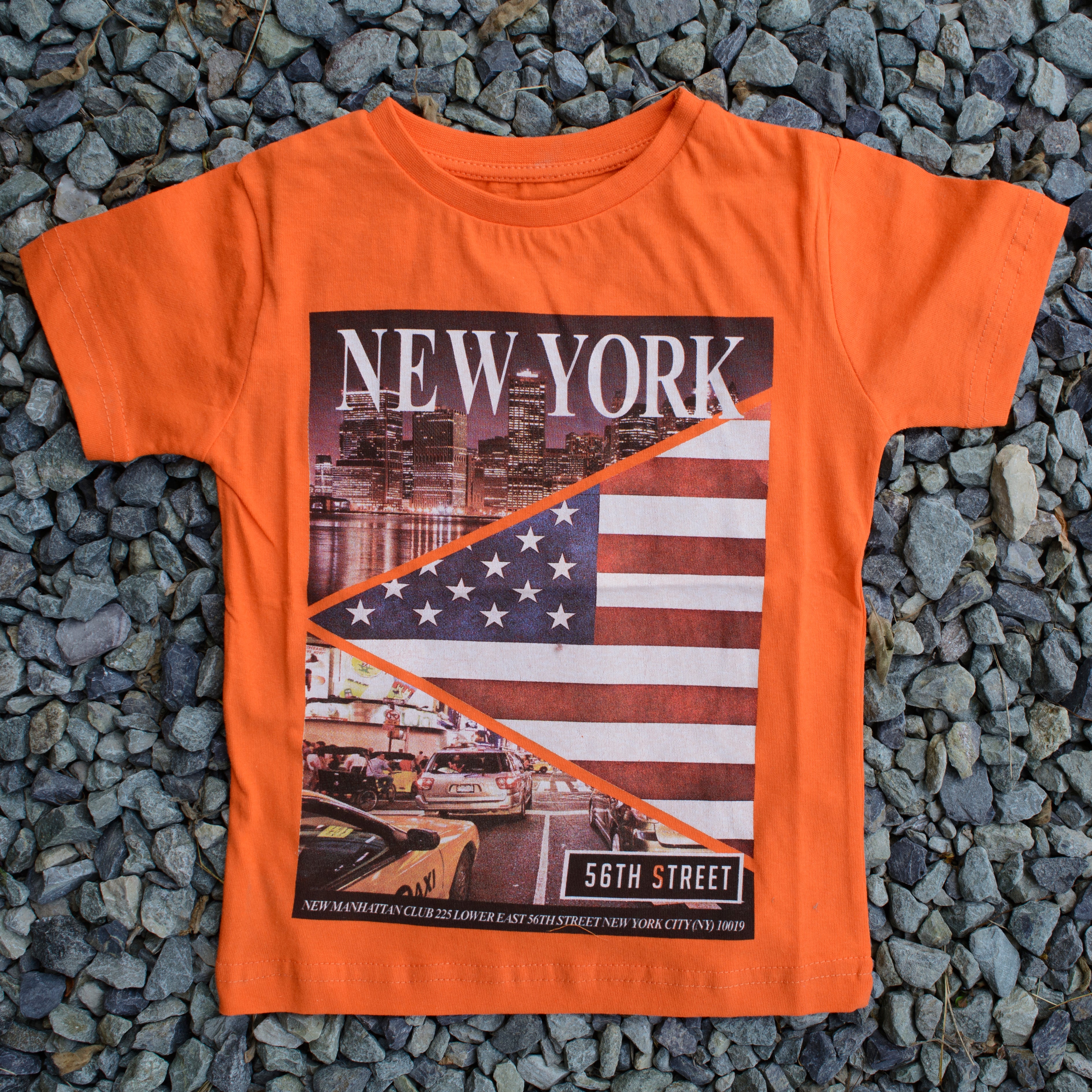 New York - Children T-Shirt Collection - Little Boy, and Girls Clothing - Kids Cotton Tee - Wear Sierra