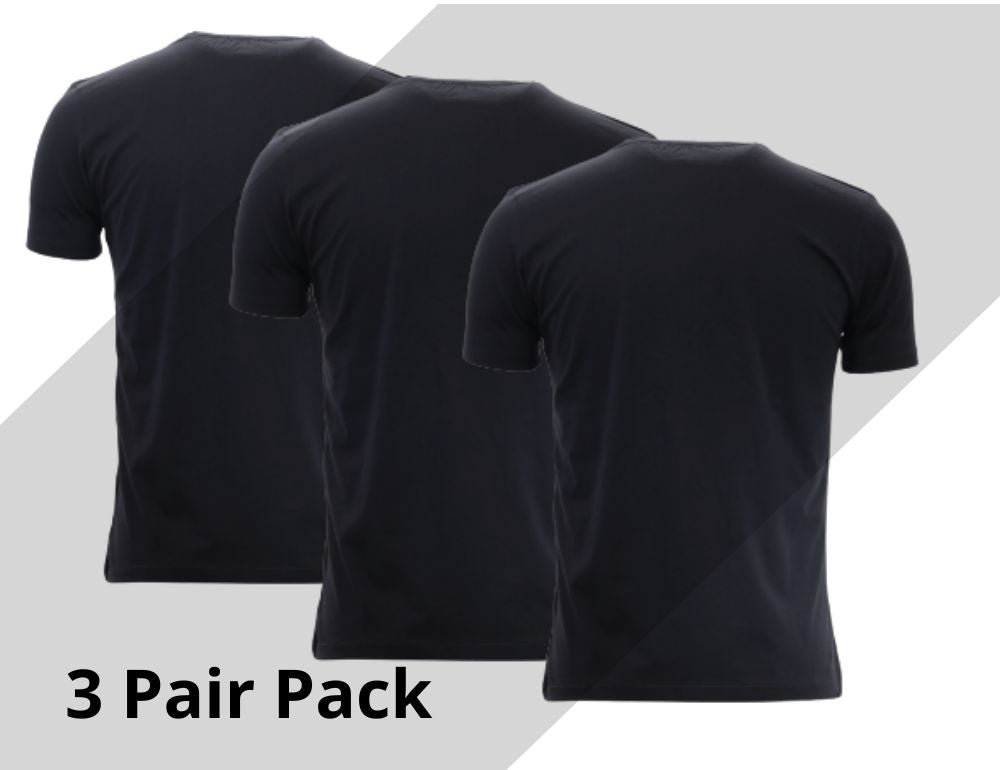 Wear Sierra Men's Everyday Short Sleeve Combed Cotton Crewneck T-Shirt - Wear Sierra