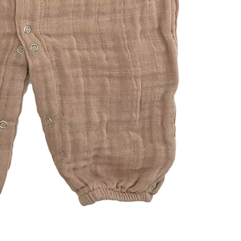 Newborn Romper, Toddler Romper, Newborn One-Piece Jumper, Toddler One-Piece Jumper, 100% Cotton Muslin, Beberotti Baby's Romper - Wear Sierra