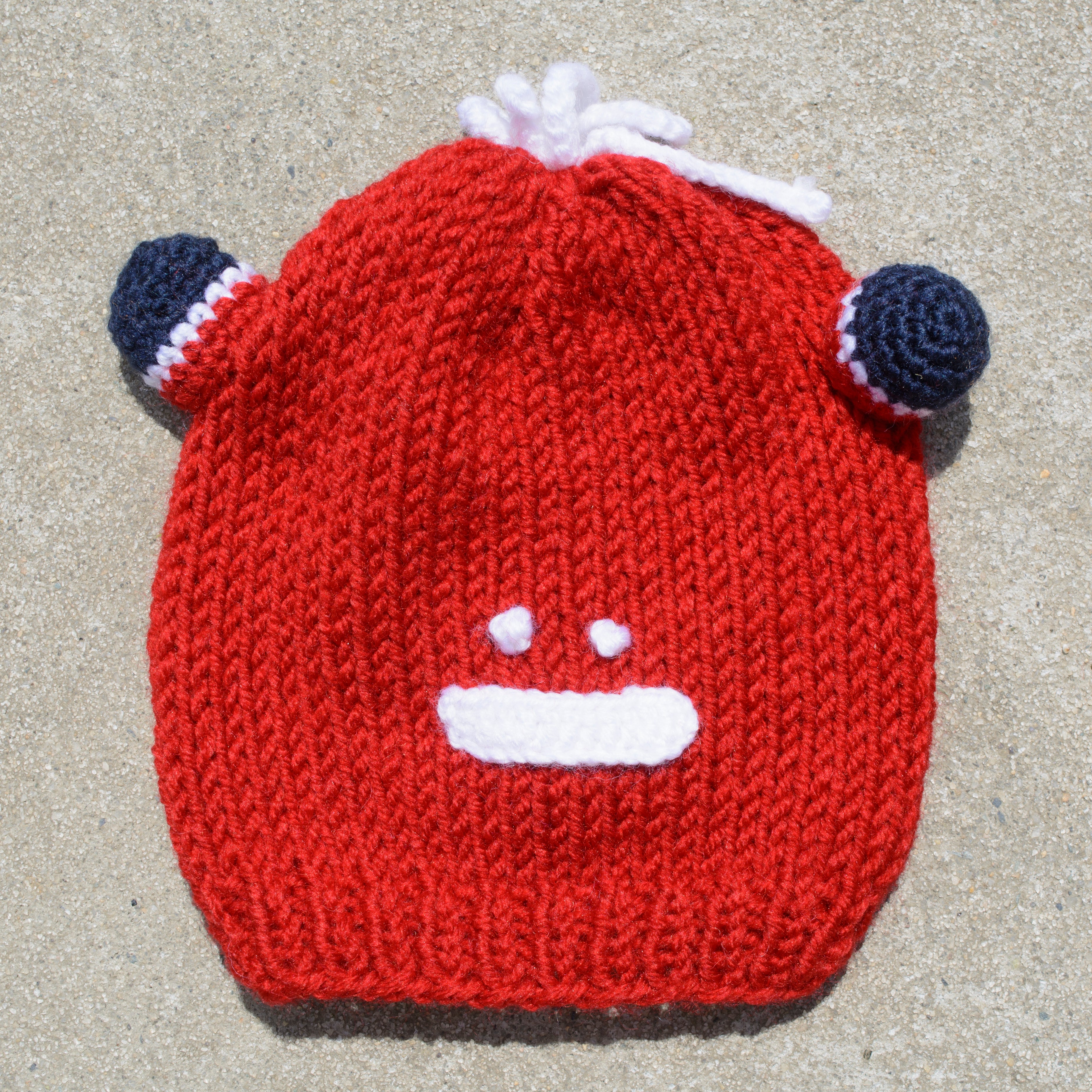 Kids Beanie Hat Kids Winter Hand-Knitted Frog Animal Theme Hat Beanie Cap Wool - Wear Sierra
