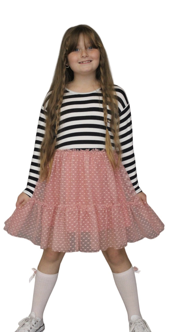 Lined Fit and Flare Combo Dress - Wear Sierra